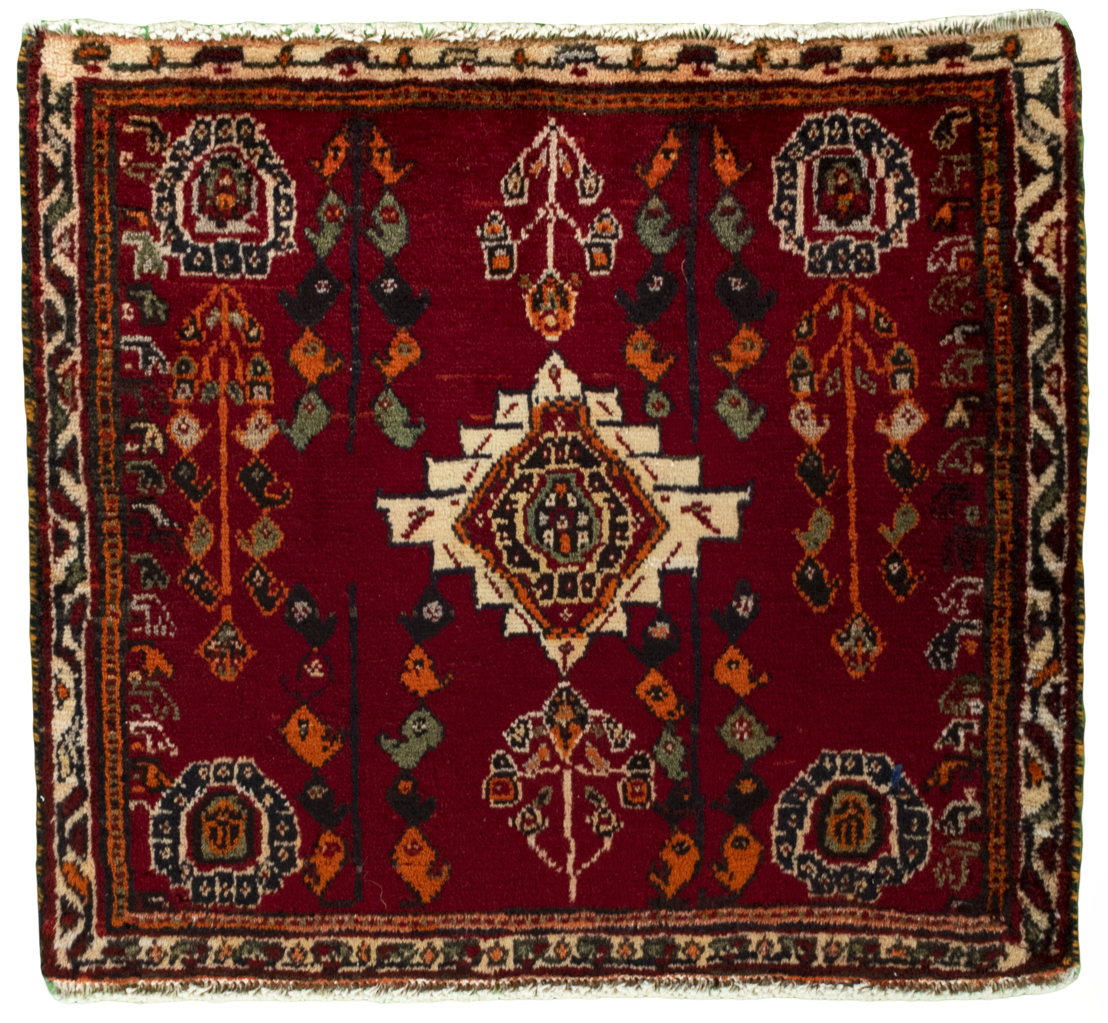Τετράγωνα χαλιά - Shiraz 62 x 55 cm