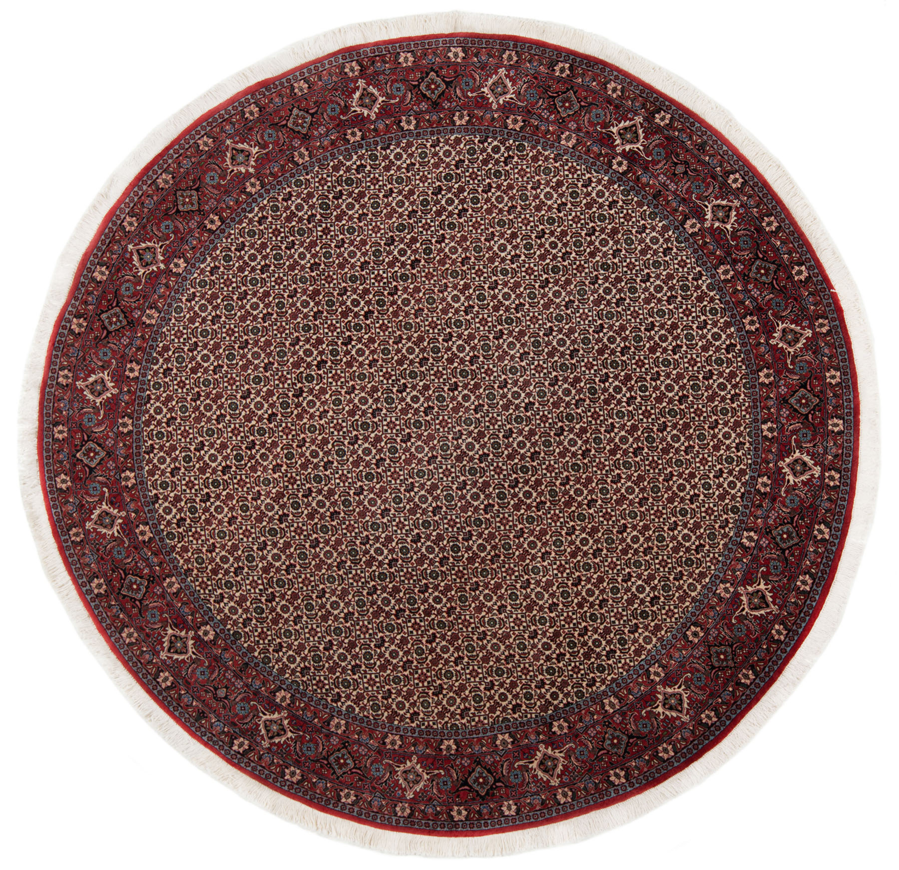 Orientalske Tepper Runde 250 Cm - Bidjar 250 x 250 cm
