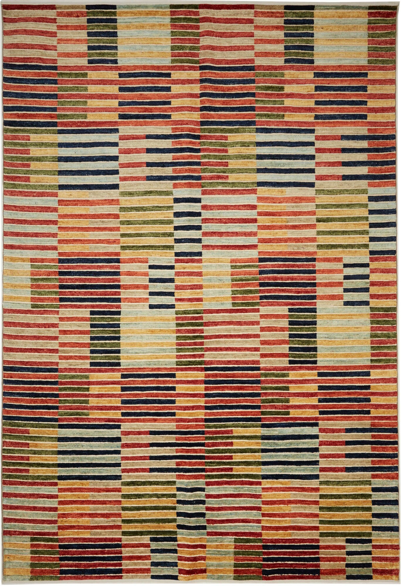 Ziegler Teppiche Blau - Ziegler Abrasch 205 x 301 cm