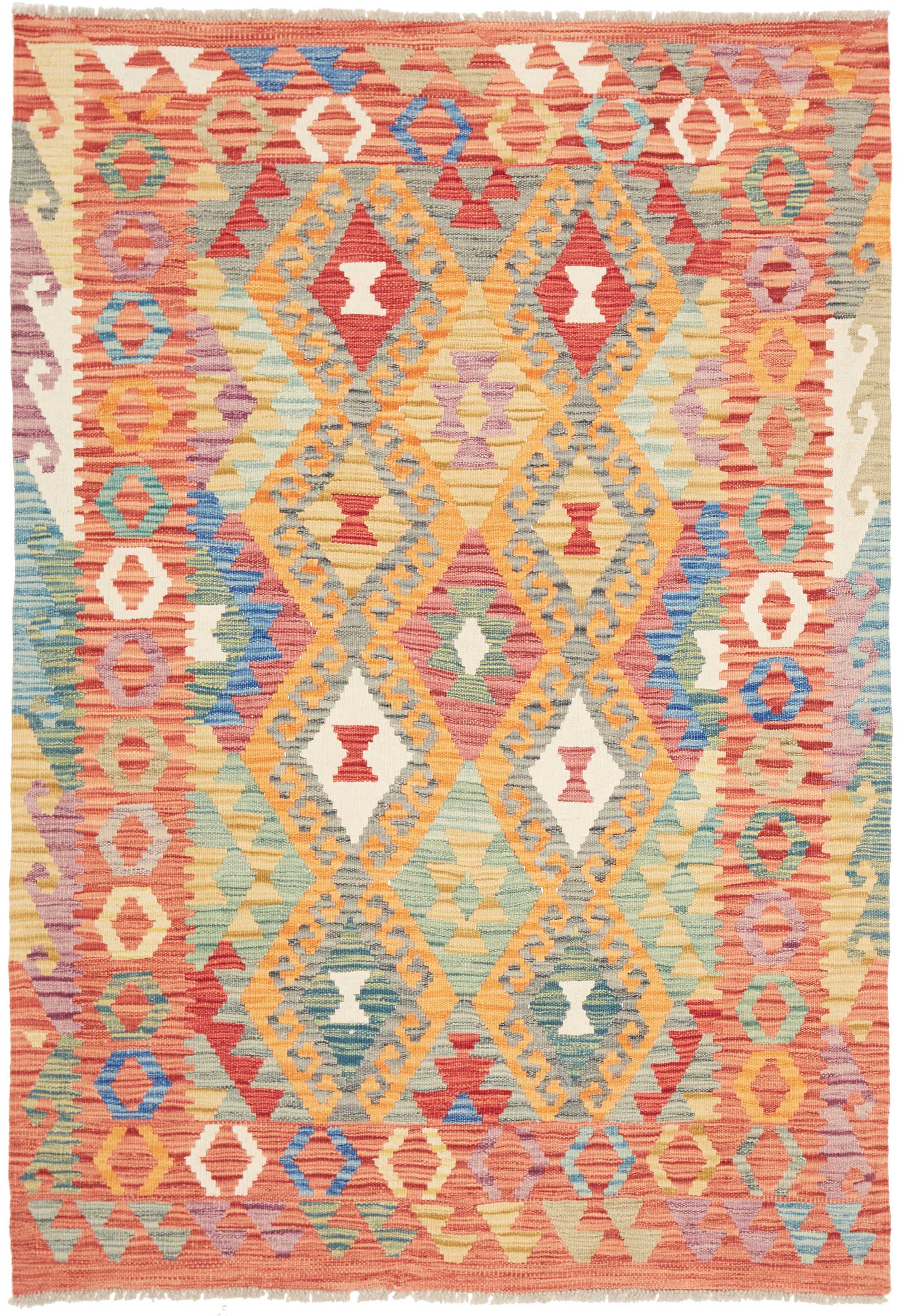 Kelim Teppiche 140x200 - Kelim 128 x 183 cm