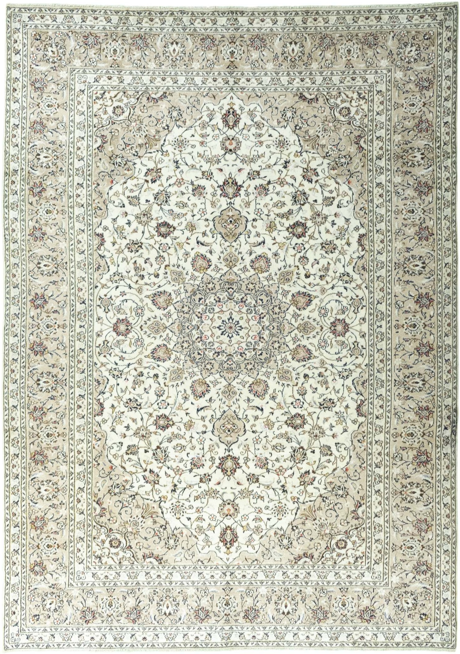 Teppiche 250x350 - Kashan 251 x 351 cm