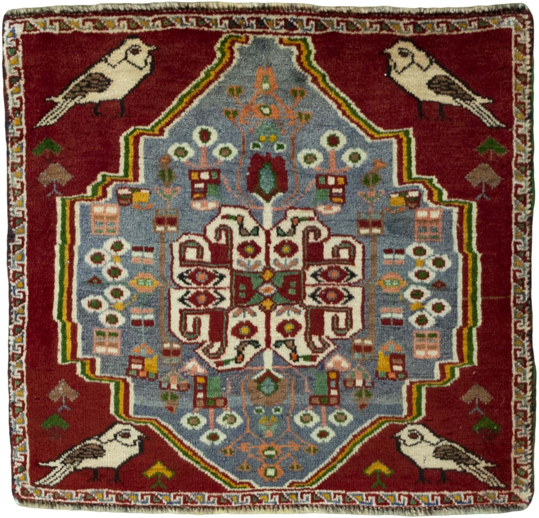 Τετράγωνα χαλιά - Shiraz 61 x 58 cm