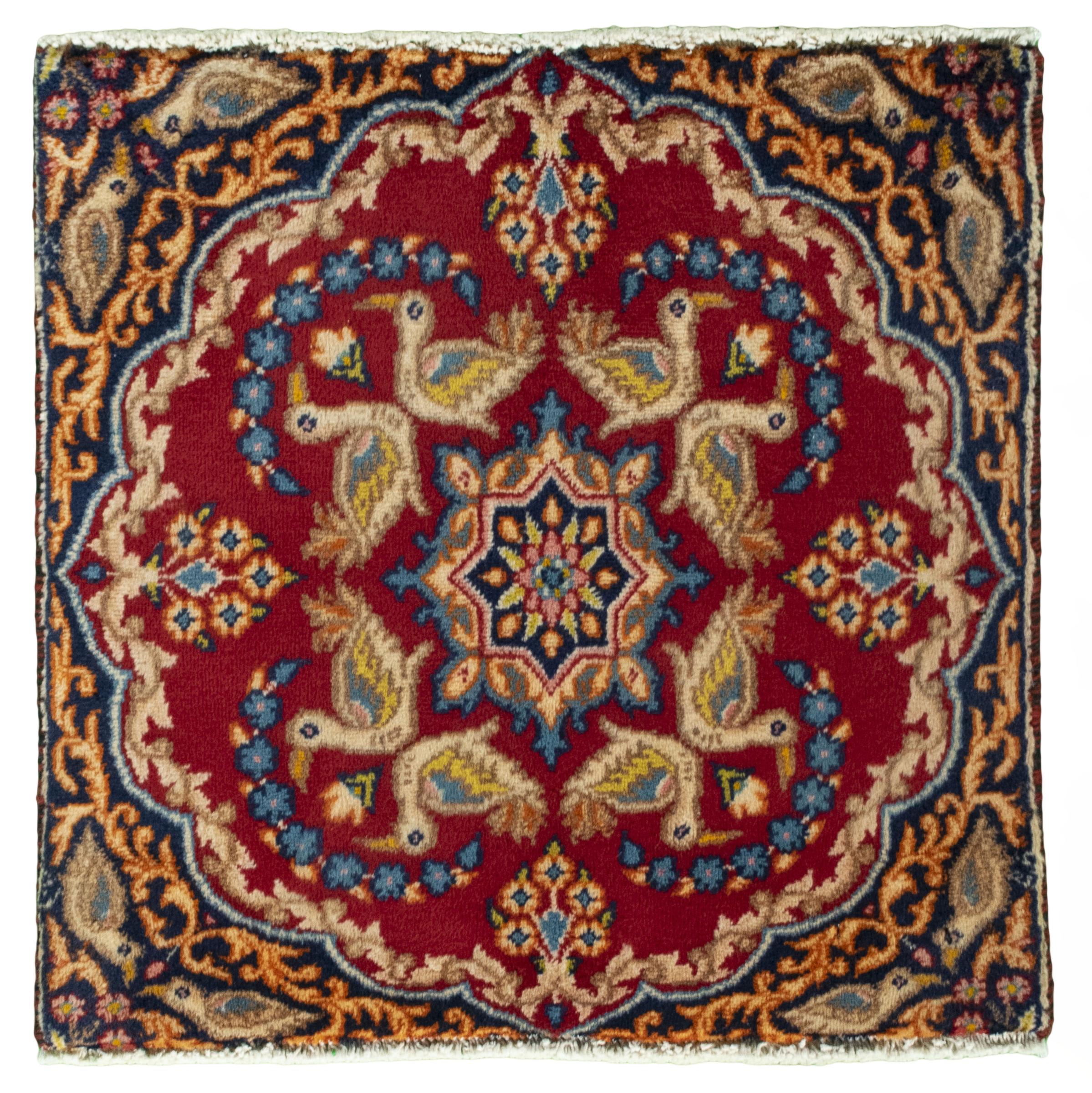 Quadratische Teppiche - Kerman 55 x 55 cm