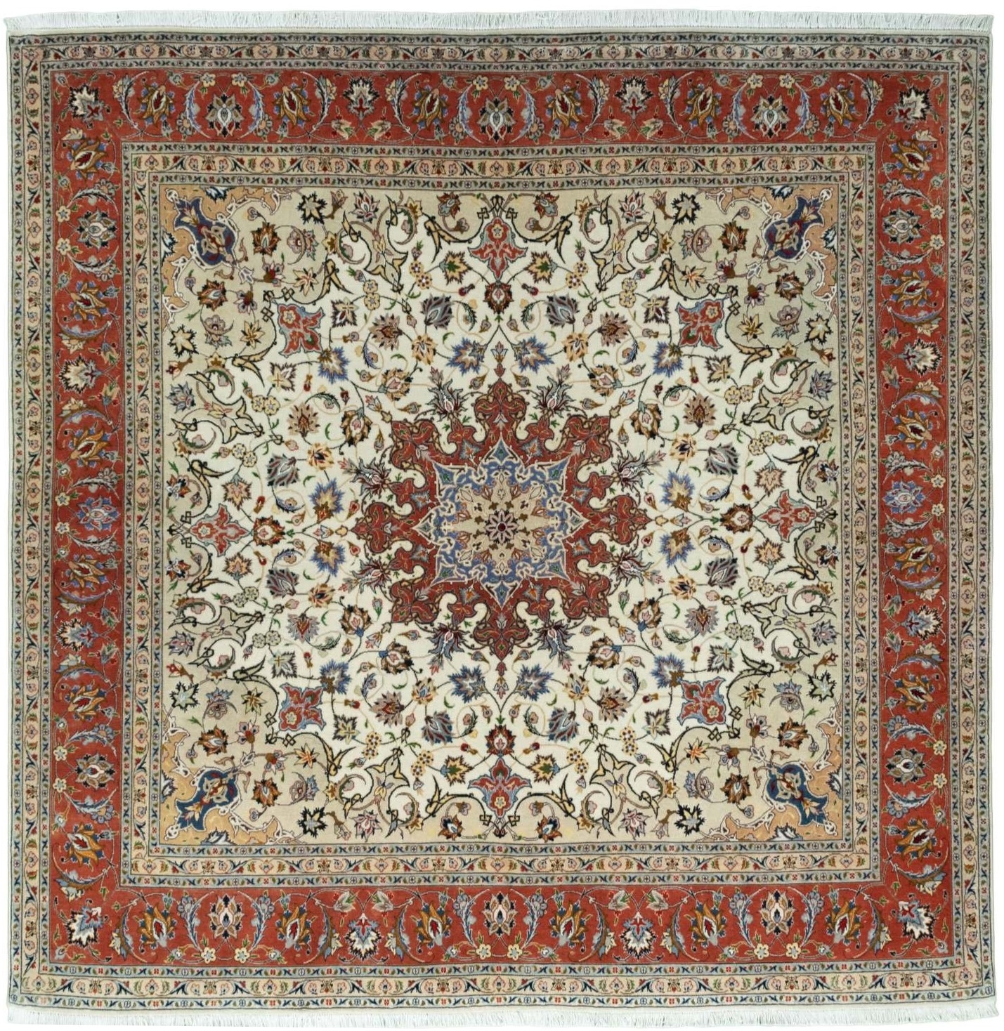 Luxus Teppiche - Täbriz 50 Raj 201 x 201 cm