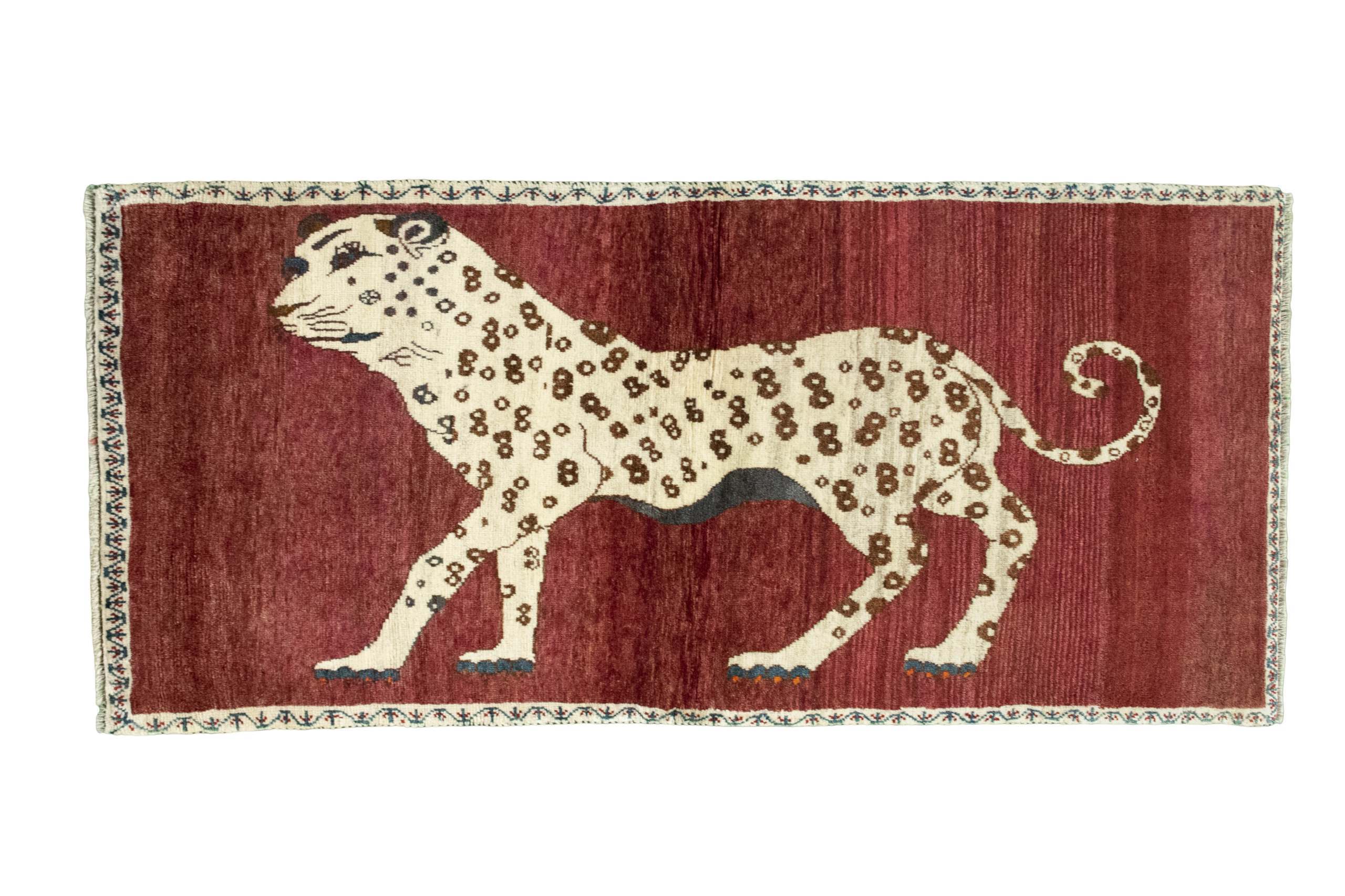 Teppich 90x180 - Gabbeh nature 83 x 177 cm