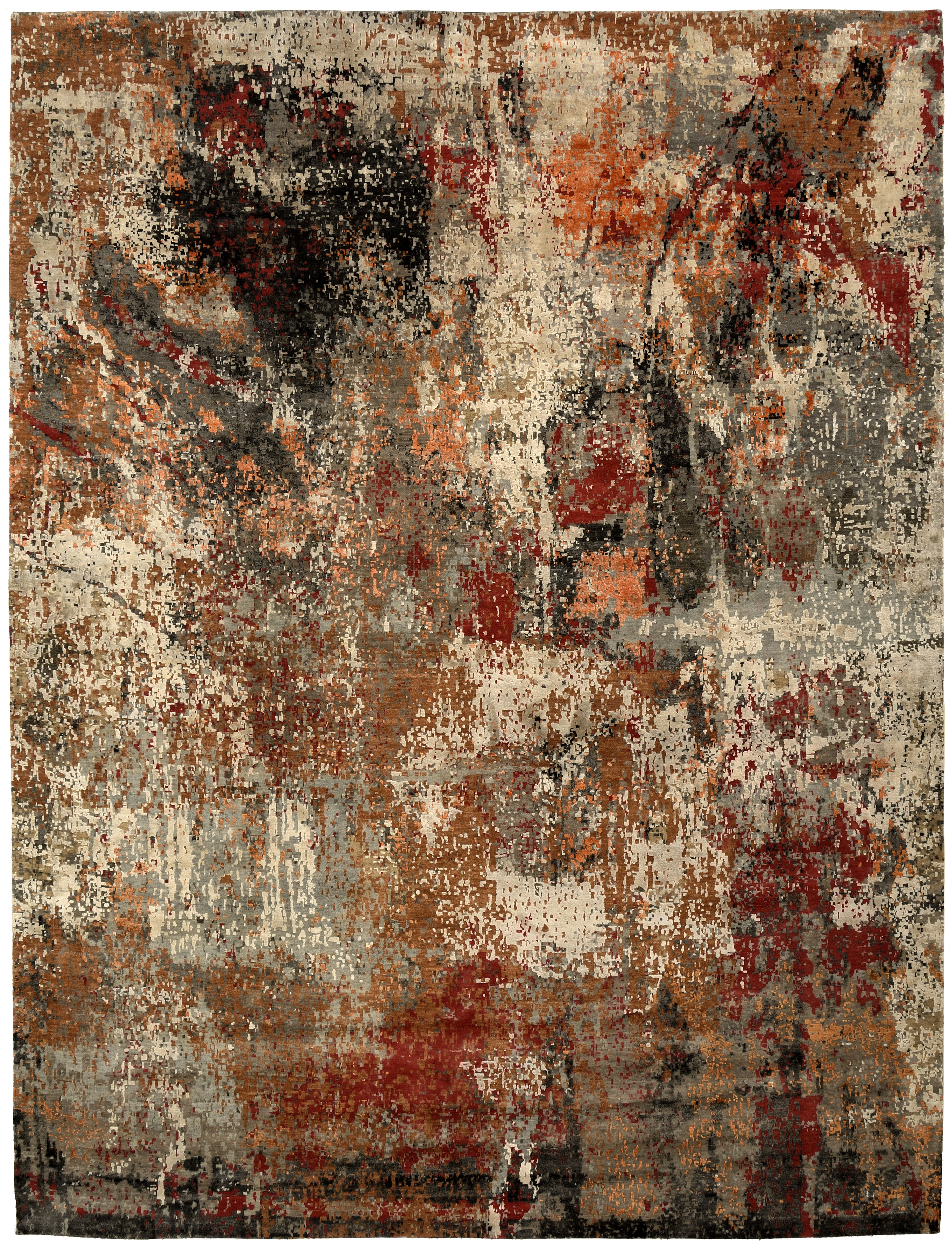 Indian Silk Rugs - Asman 276 x 364 cm