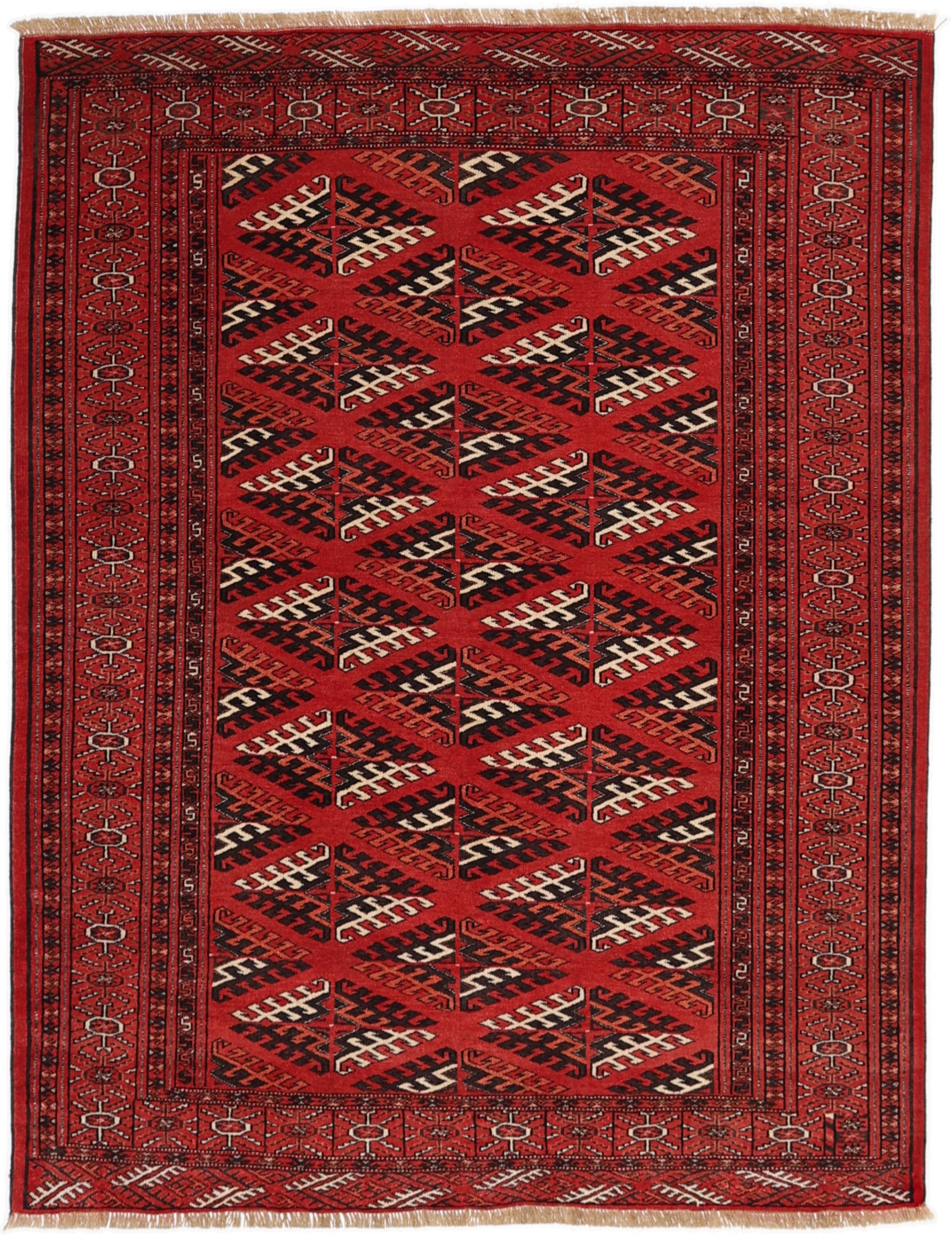 Dywany Turkmeńskie - Turkmen 136 x 173 cm