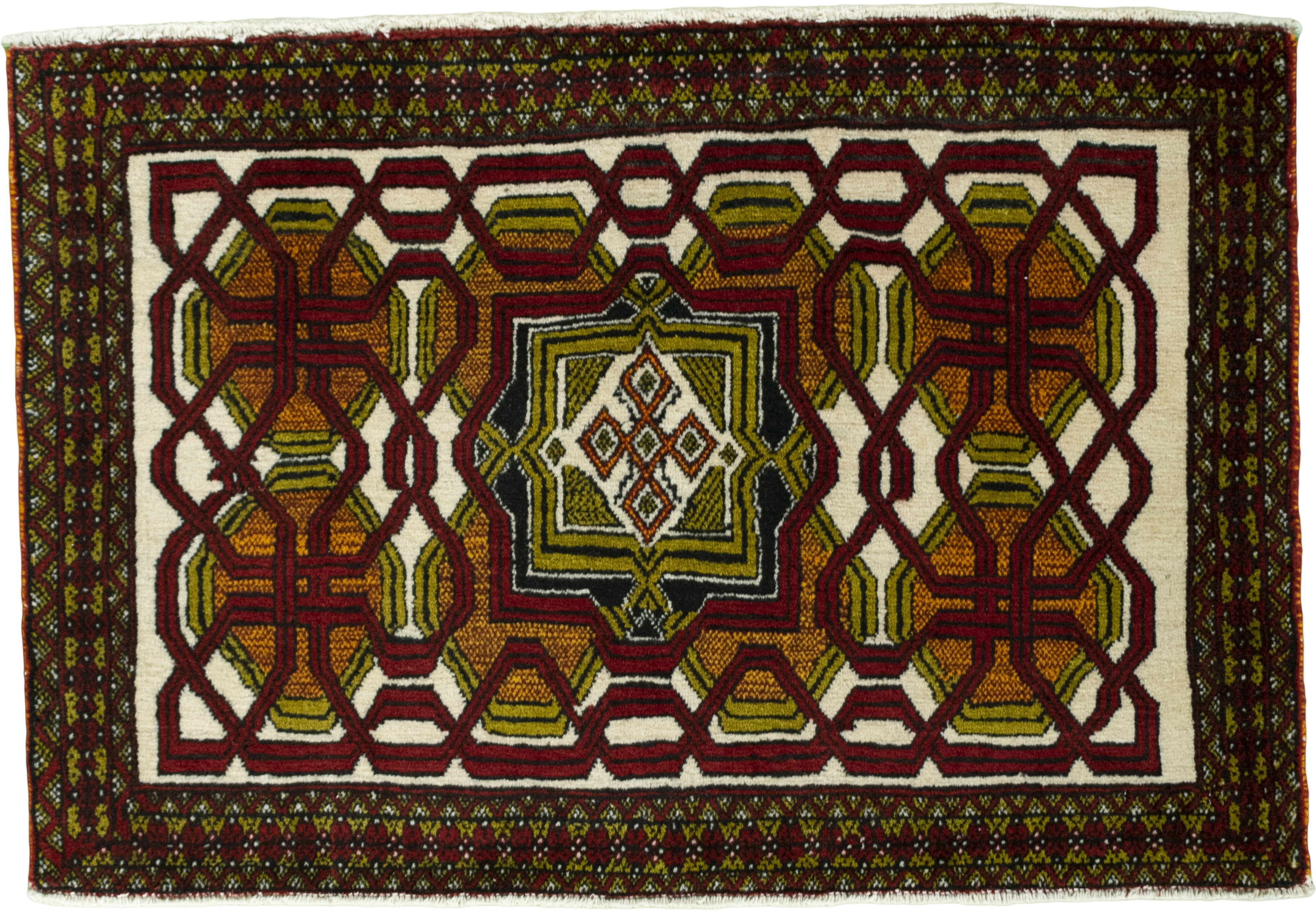 Τετράγωνα χαλιά - Shiraz 93 x 63 cm