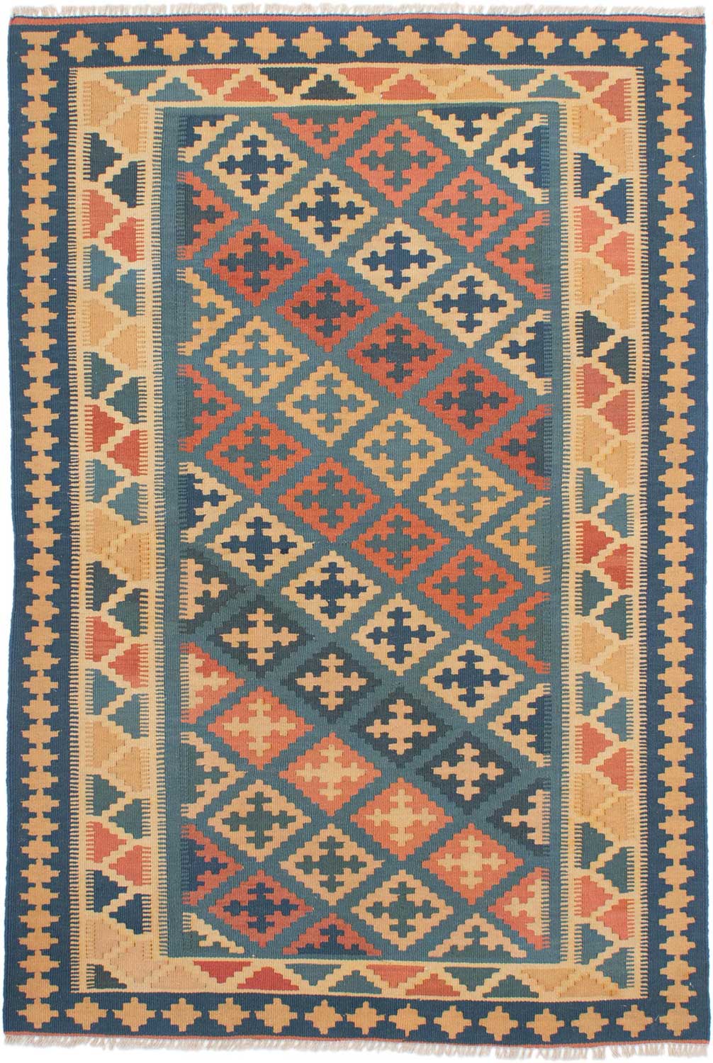 Kelim Tepper 140x200 - Kelim 123 x 182 cm