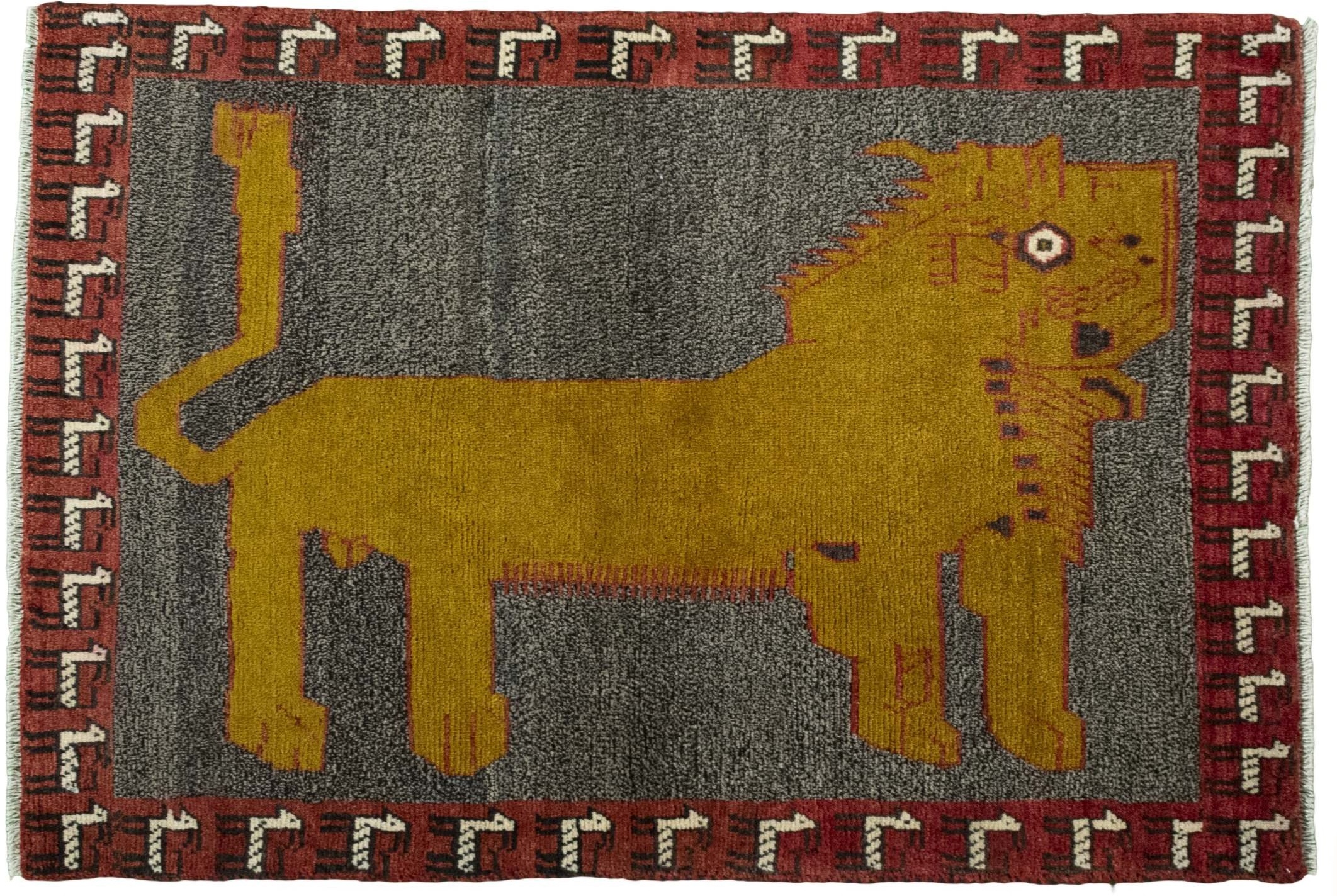 Zwarte tapijten - Gabbeh 100 x 150 cm