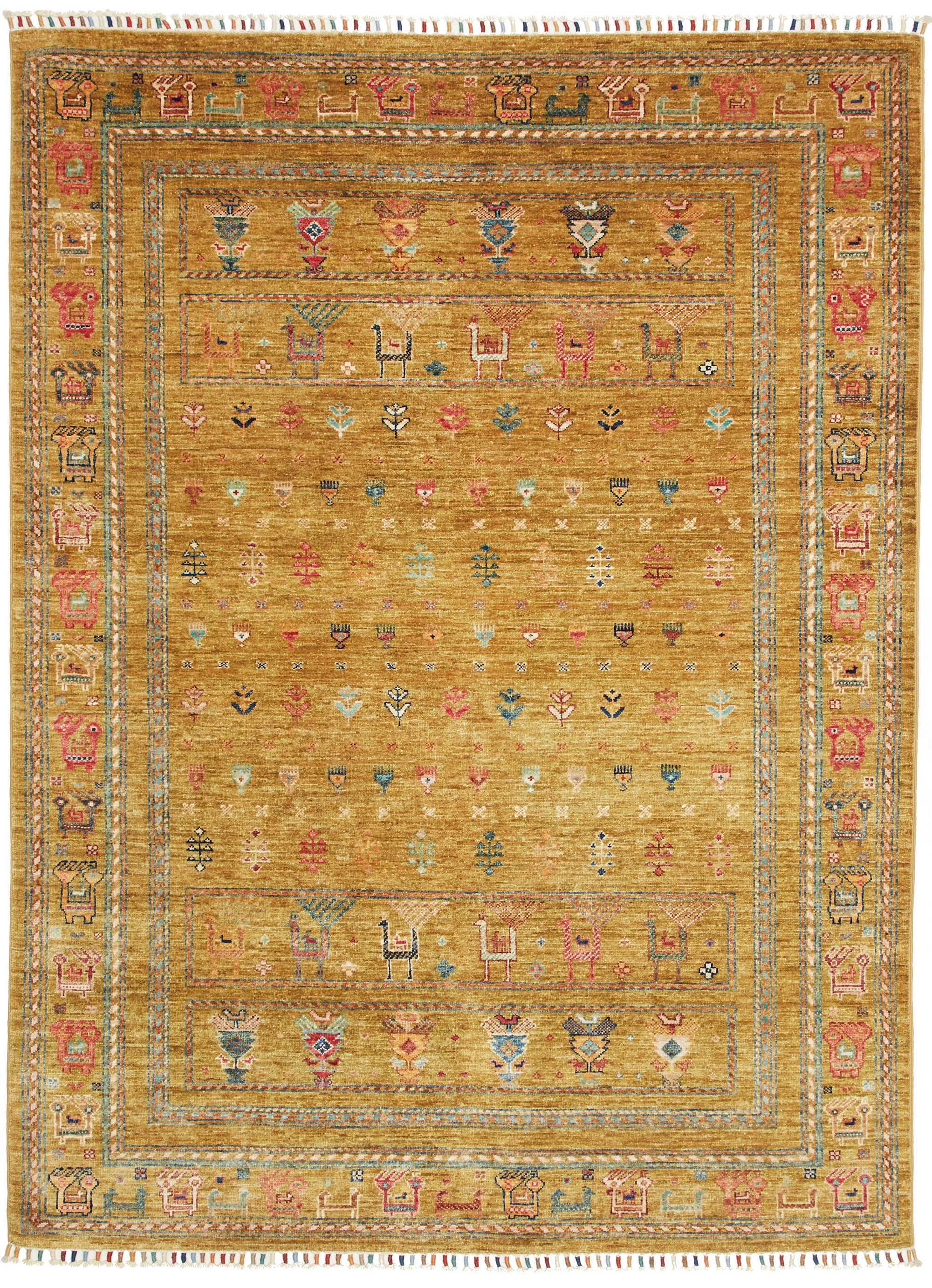 Grüne Teppiche - Samarkand 151 x 205 cm
