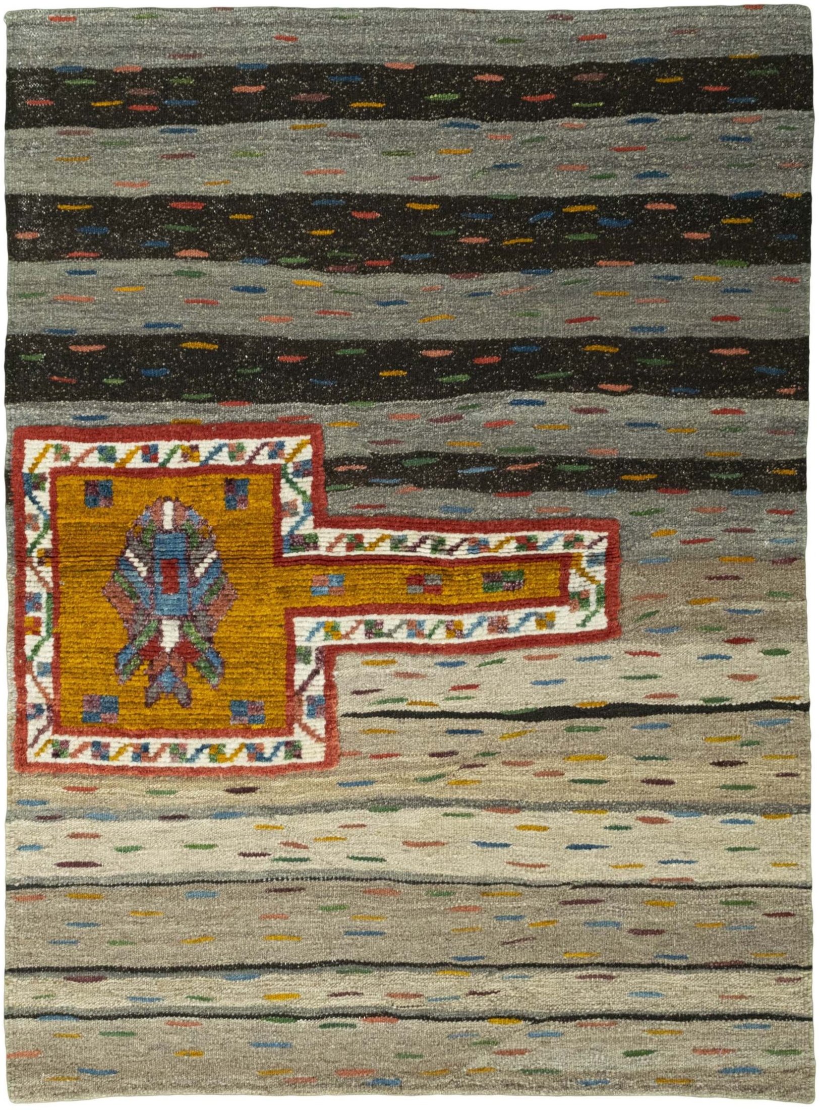 Kelim Teppiche Klein - Kelim Kandou 104 x 141 cm