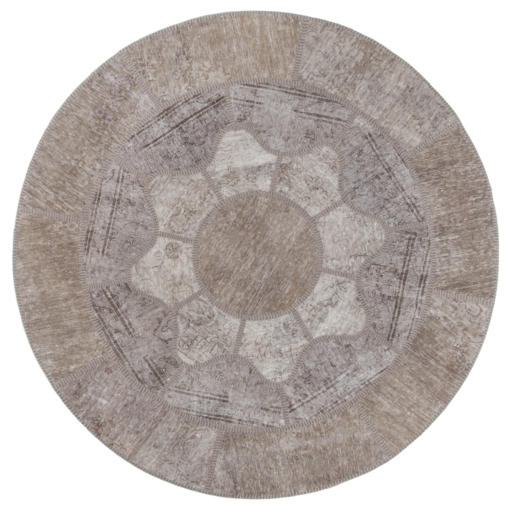 150x160 Rug - Patchwork 155 x 155 cm