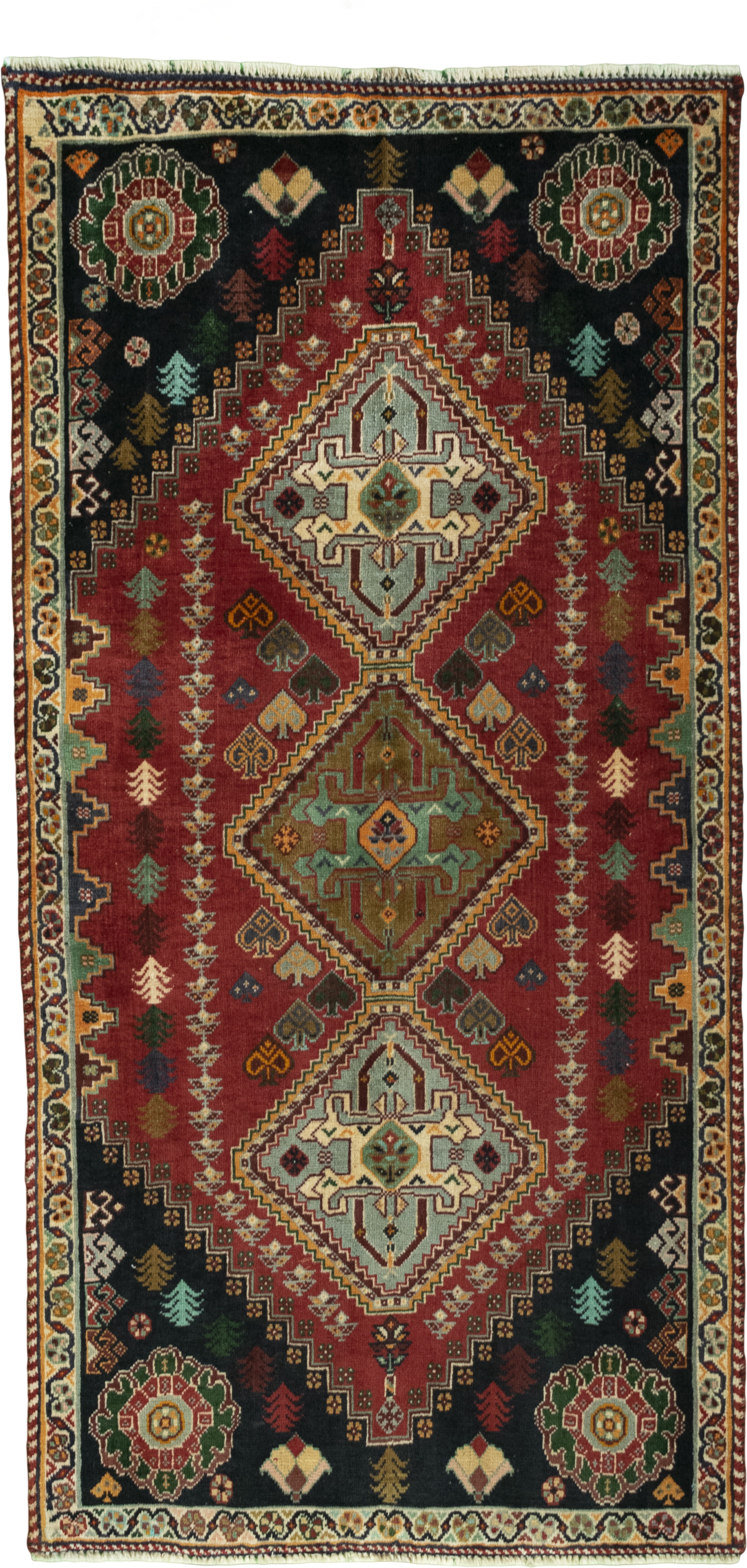 Teppich 80x160 - Shiraz 83 x 166 cm