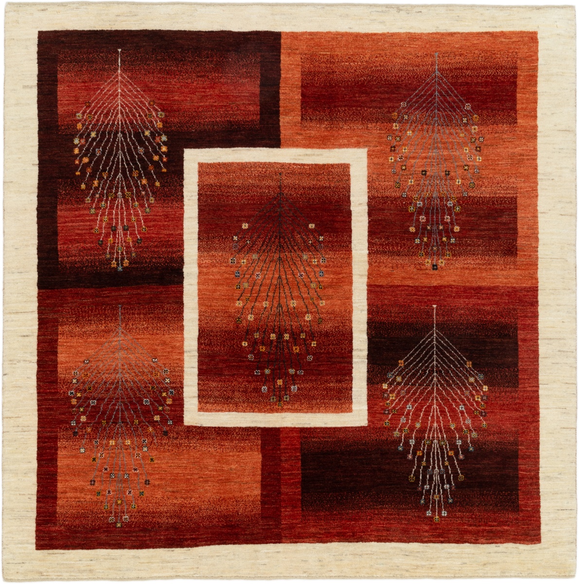 Quadratische Teppiche - Teppich 201 x 200 cm