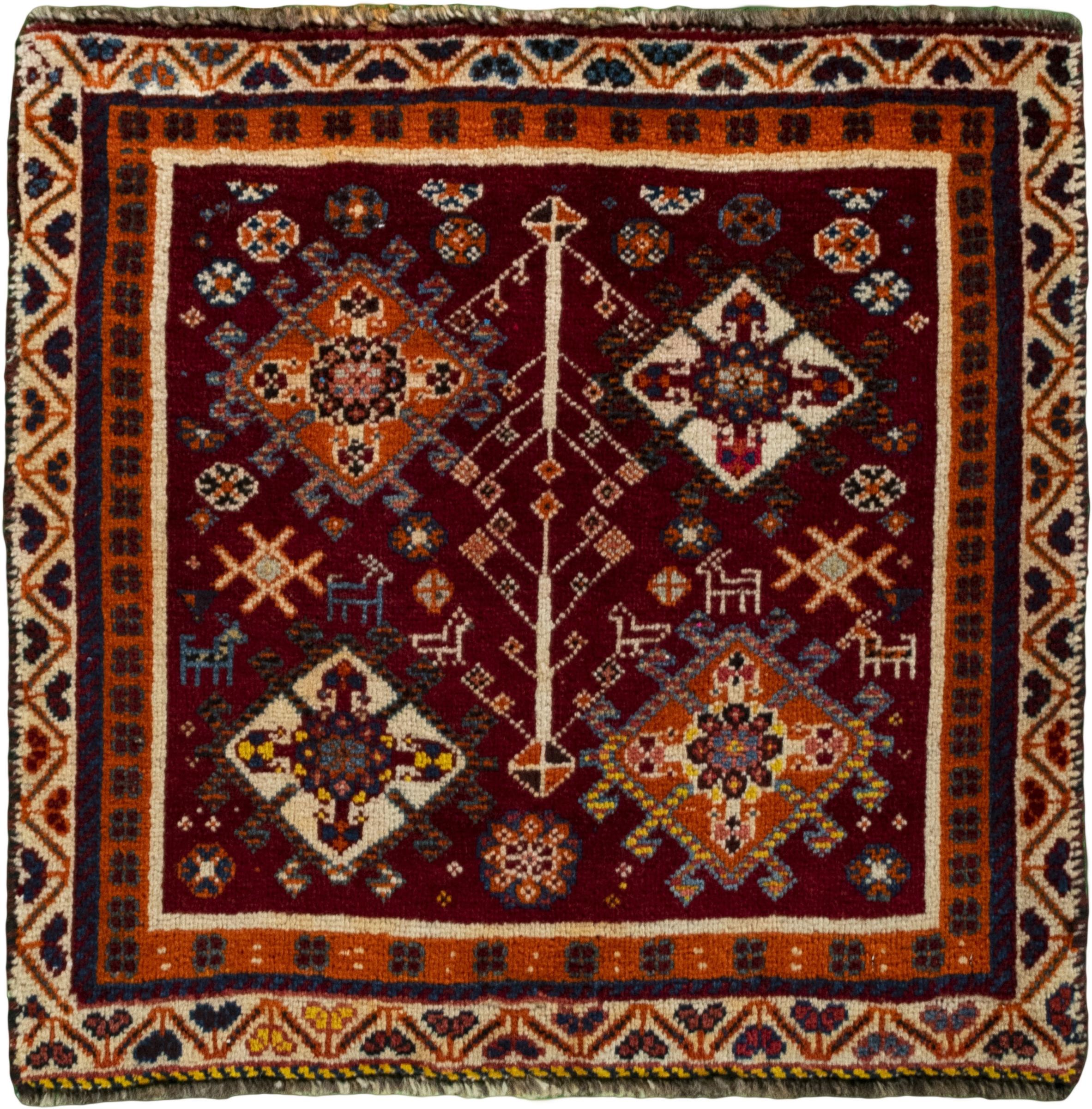 Τετράγωνα χαλιά - Shiraz 64 x 62 cm