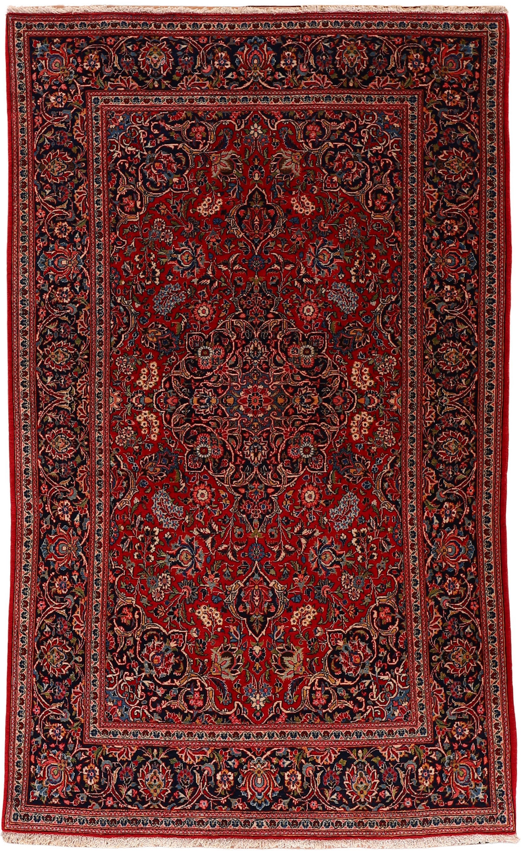 Starožitné Koberce - Kashan 127 x 210 cm