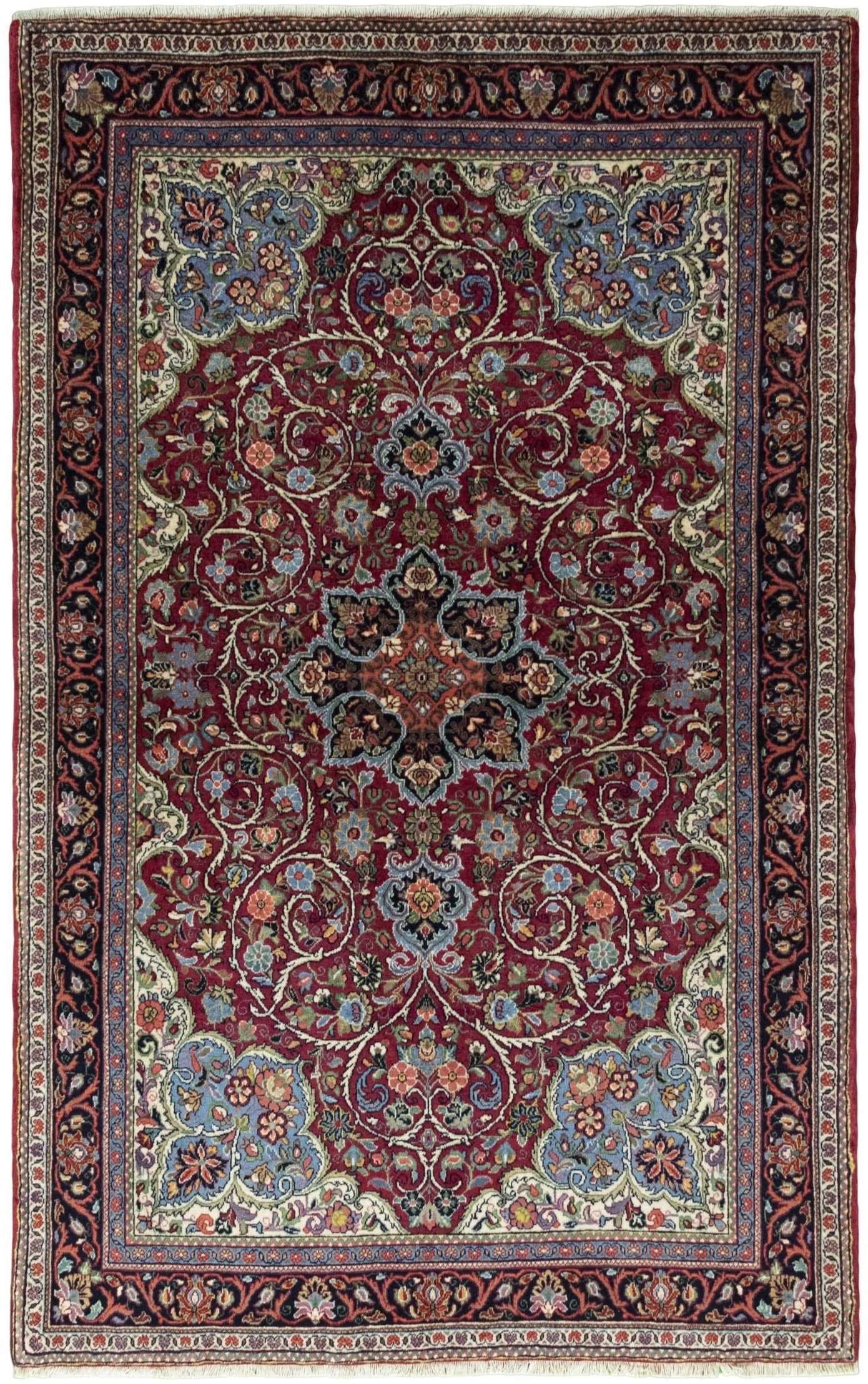 Sarough Tæpper - Sarouk 127 x 202 cm