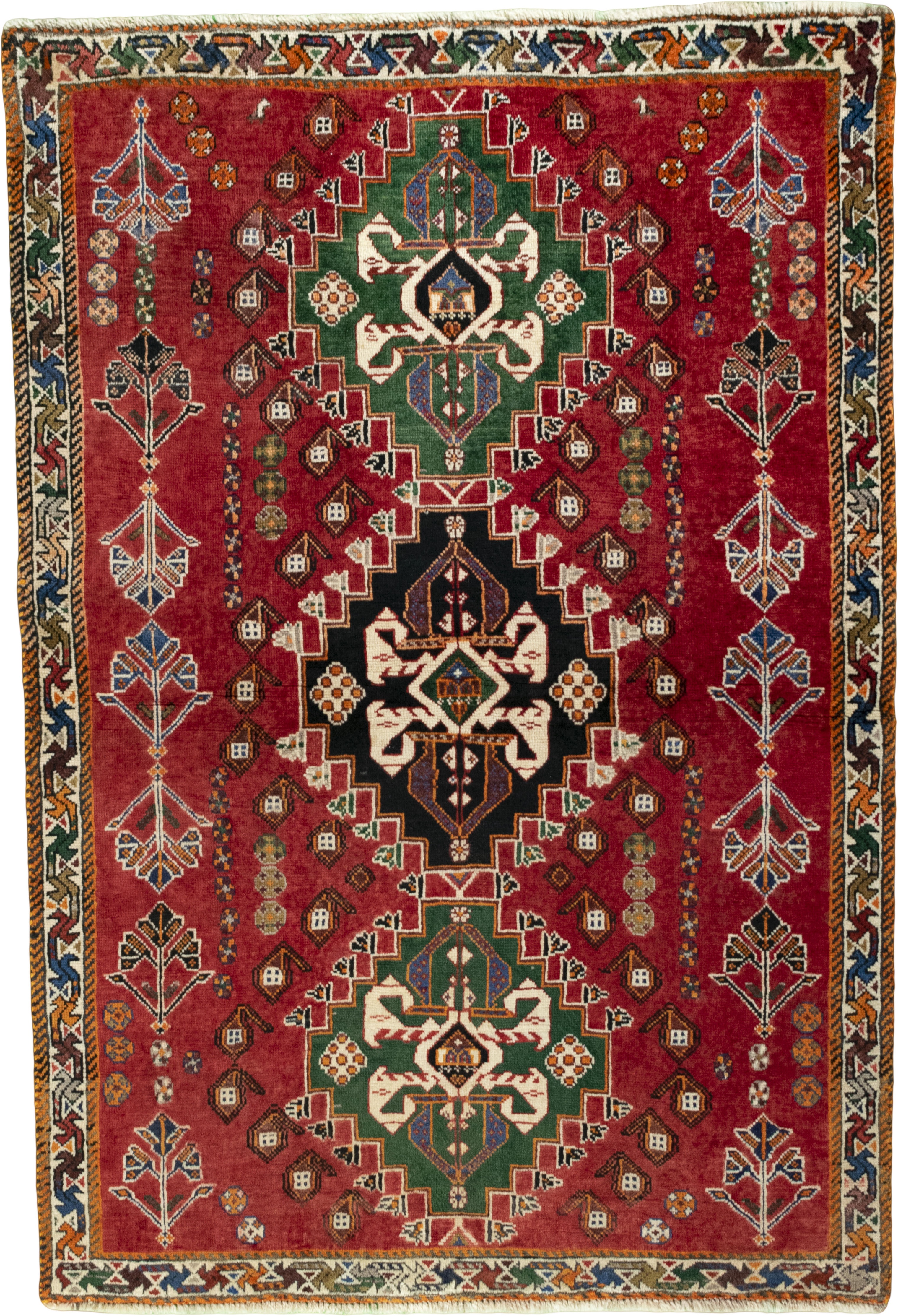 Teppich 120x160 - Shiraz 112 x 164 cm