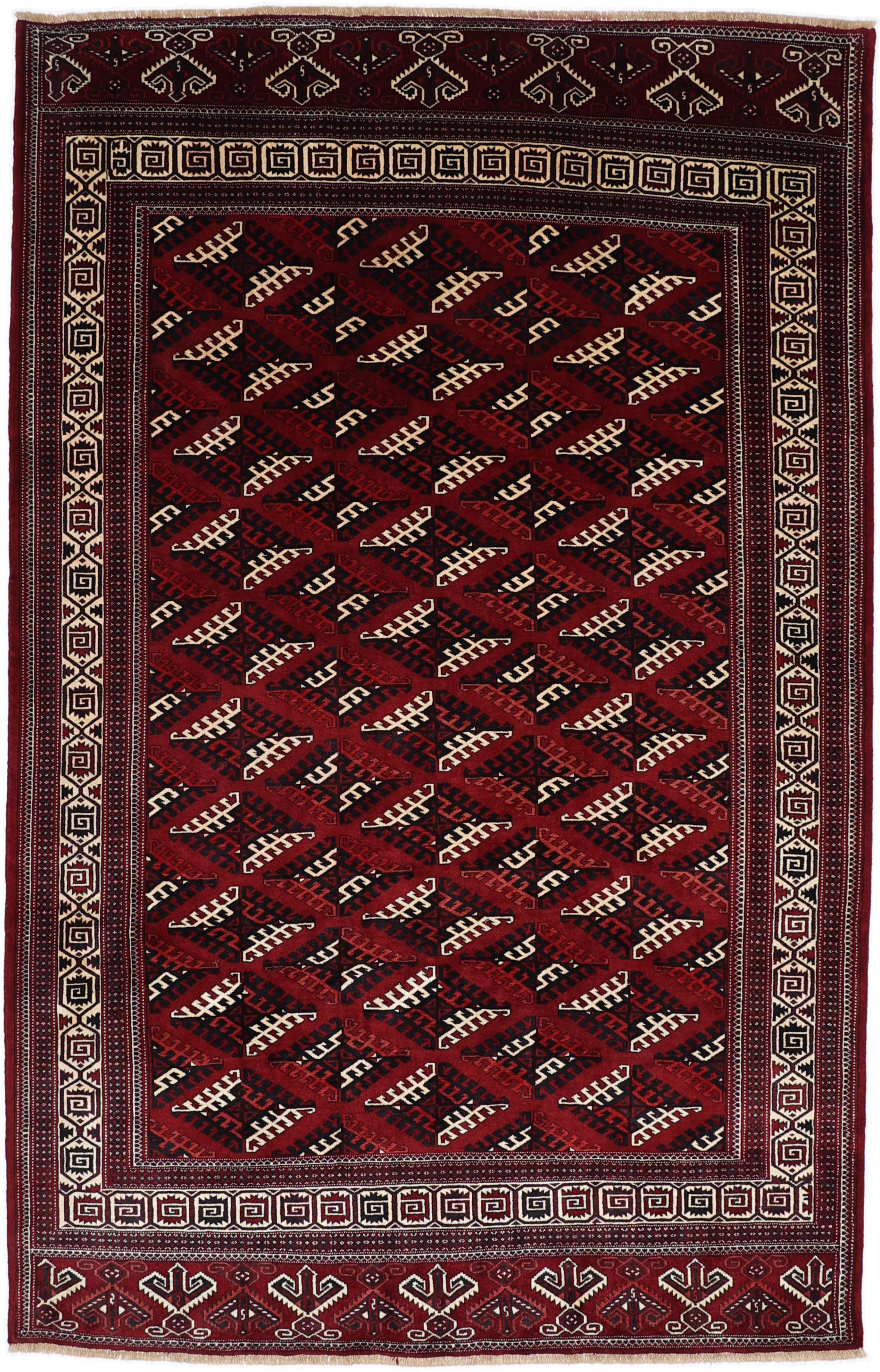Turkmenske Tæpper - Turkmen 234 x 363 cm
