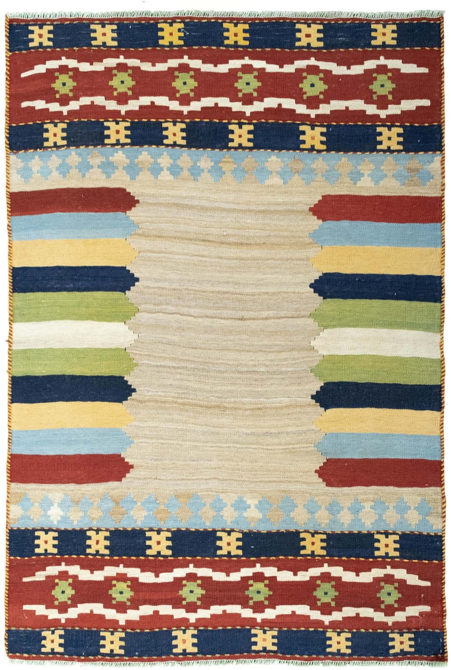 Alfombras 120x180 - Kilim 124 x 186 cm