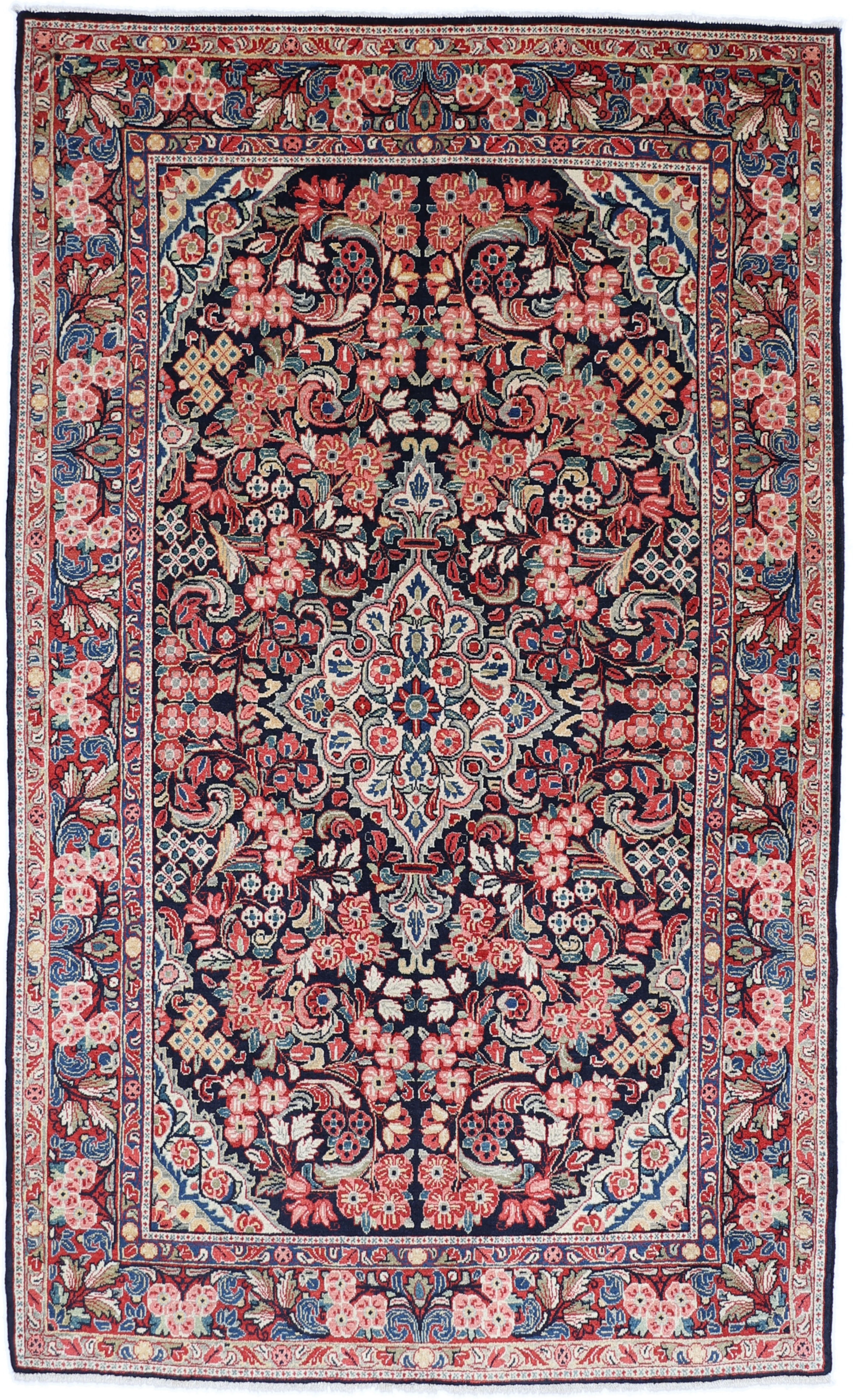 Sarough Tapijten - Sarouk 136 x 220 cm