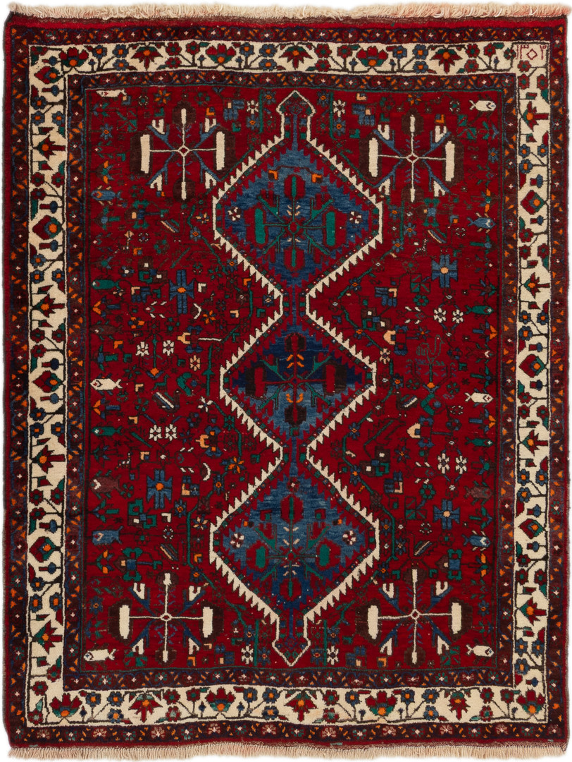 Teppich 150x170 - Shiraz 140 x 180 cm