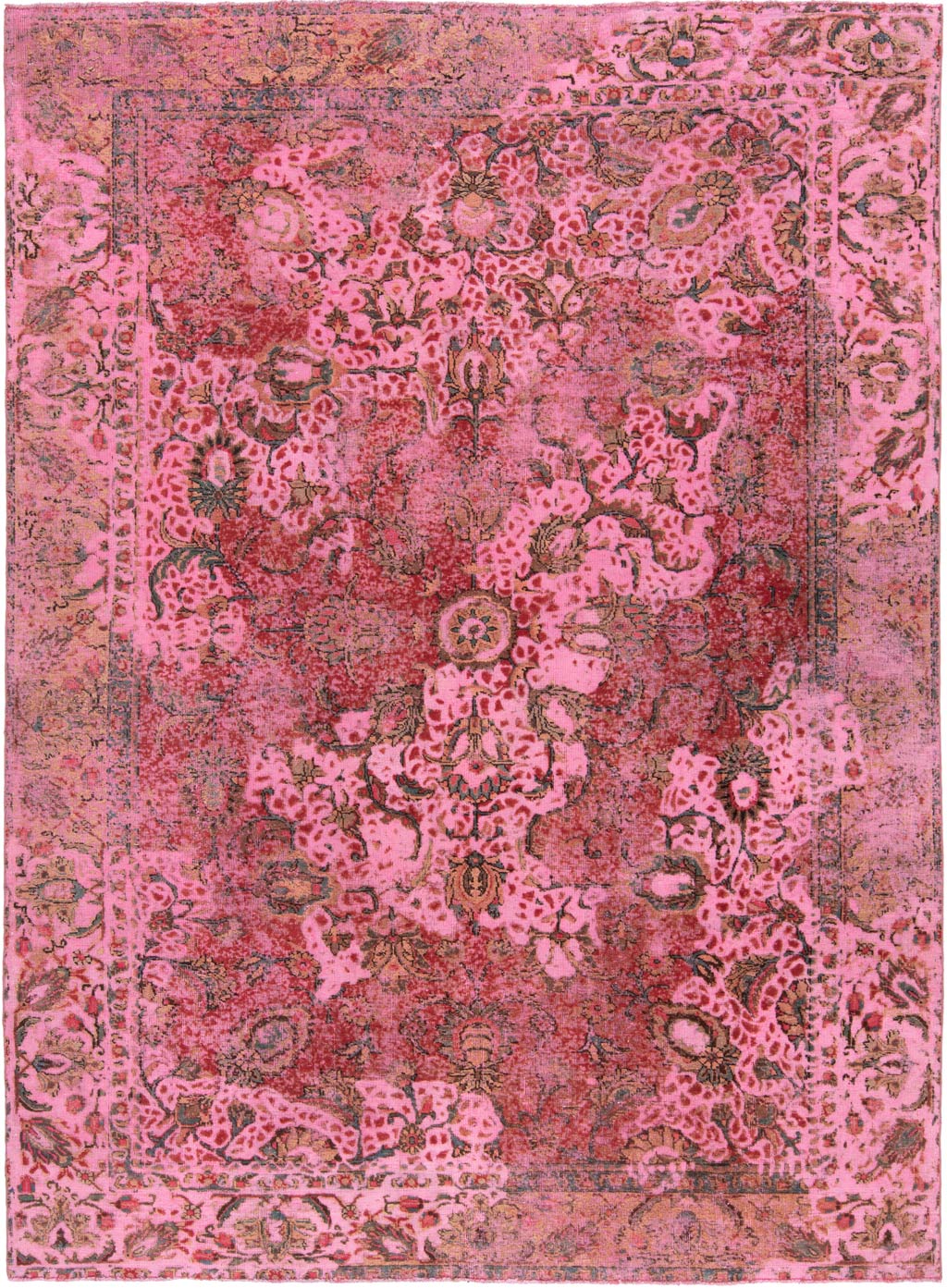 Vintage Teppiche Rosa - Vintage 209 x 293 cm