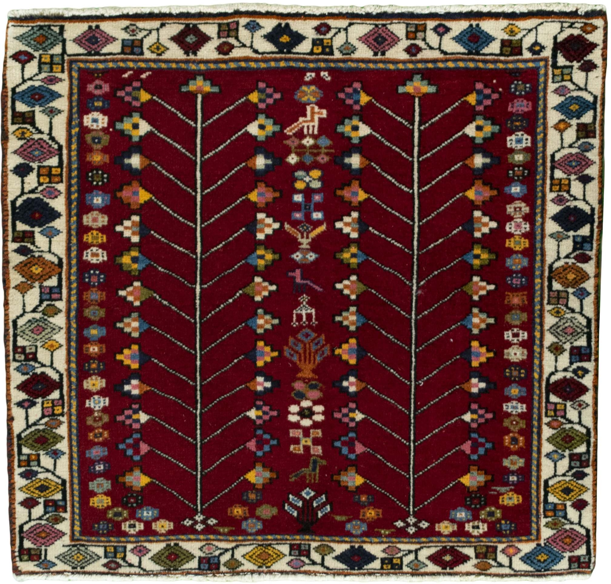 Quadratische Teppiche - Shiraz 69 x 66 cm