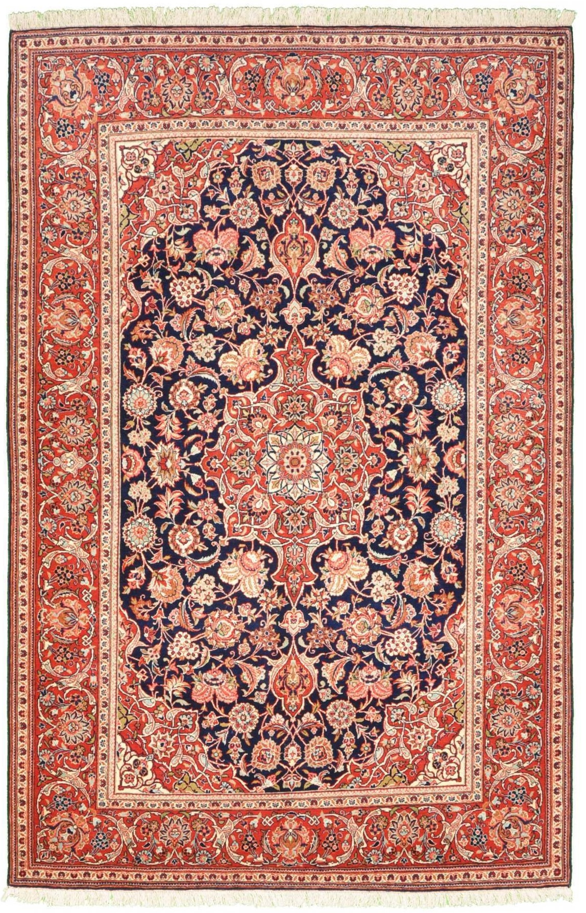 Starožitné Koberce - Kashan 138 x 215 cm