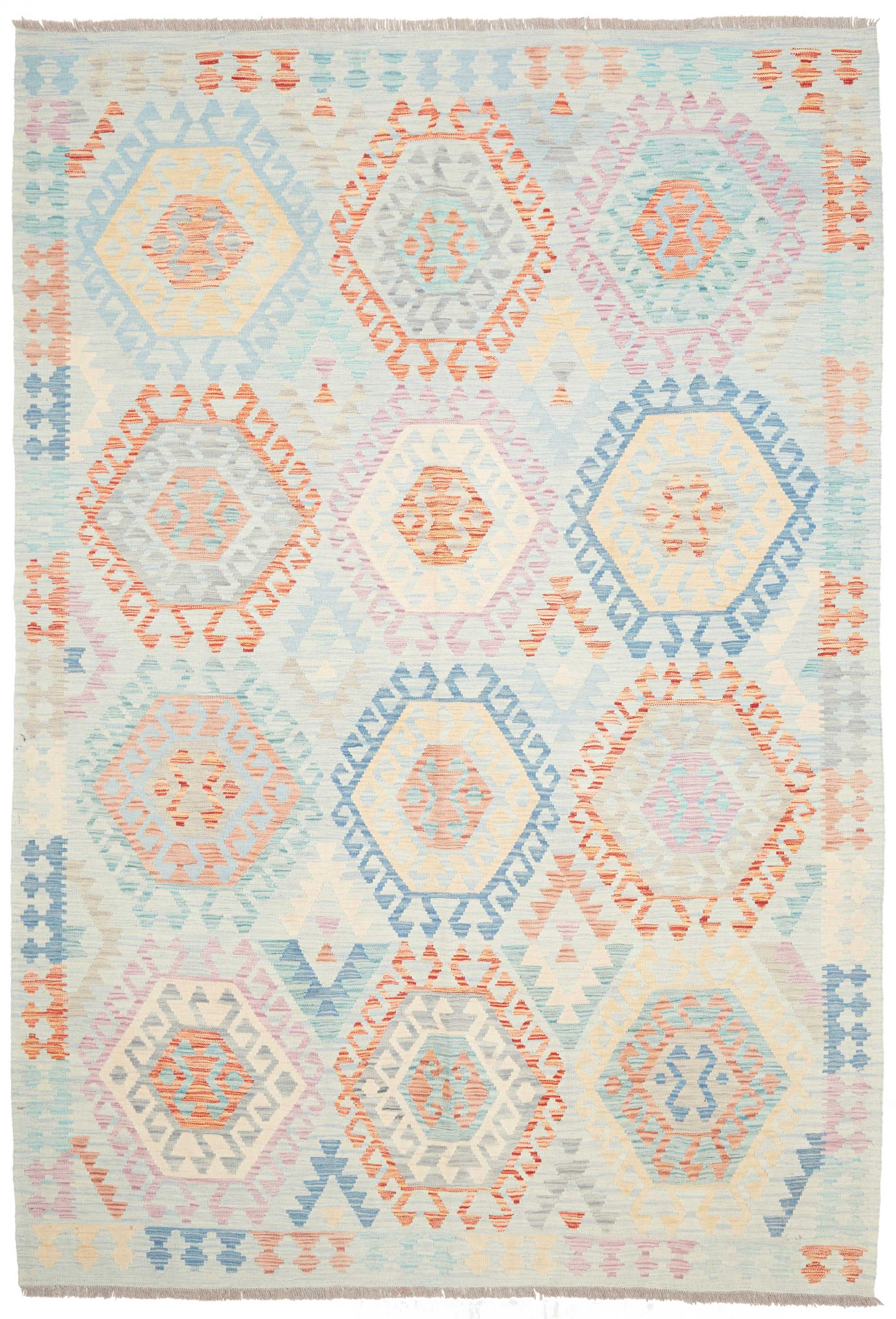 Kelim Teppiche 200x300 - Kelim 206 x 294 cm