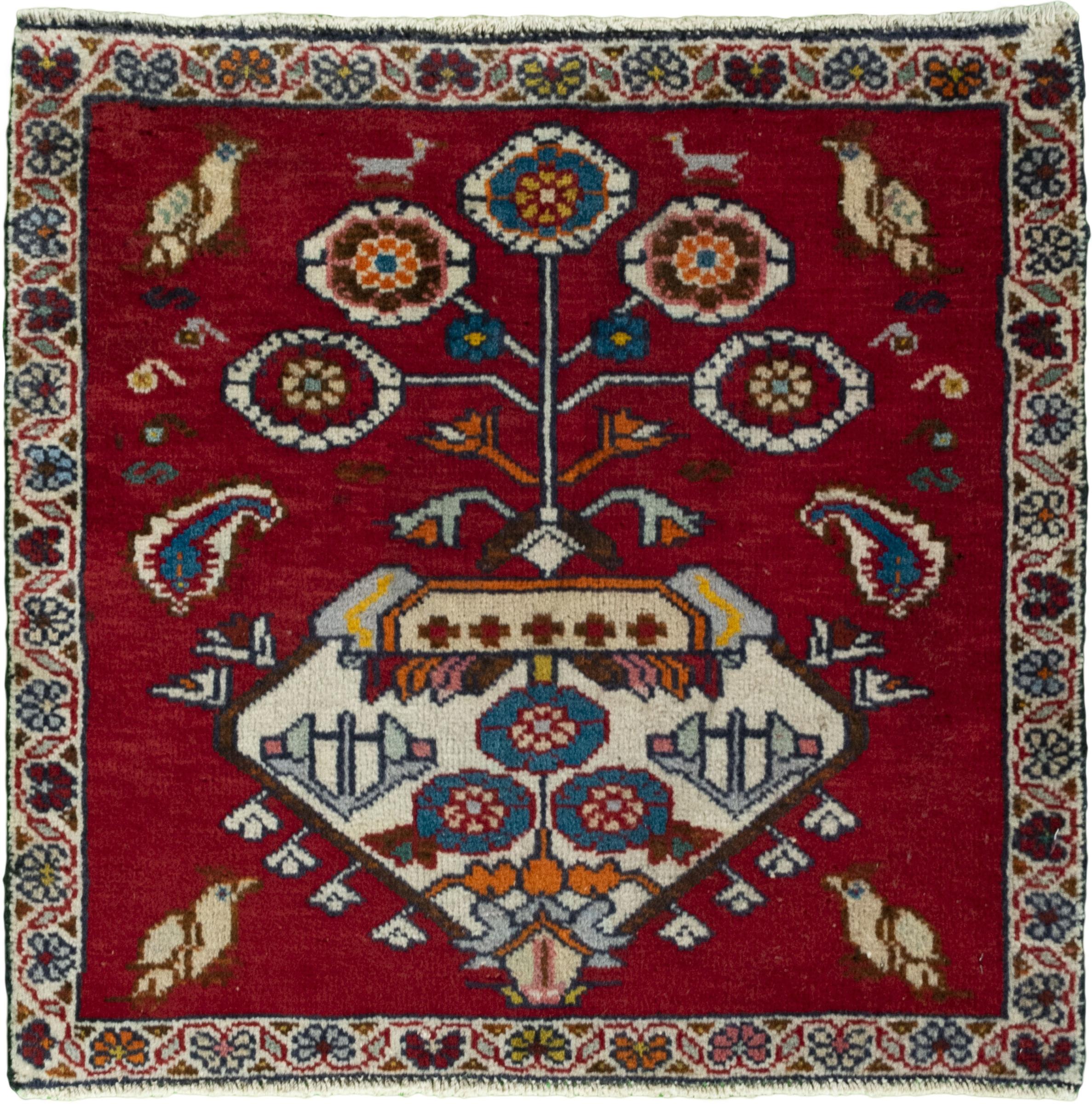 Τετράγωνα χαλιά - Shiraz 63 x 61 cm
