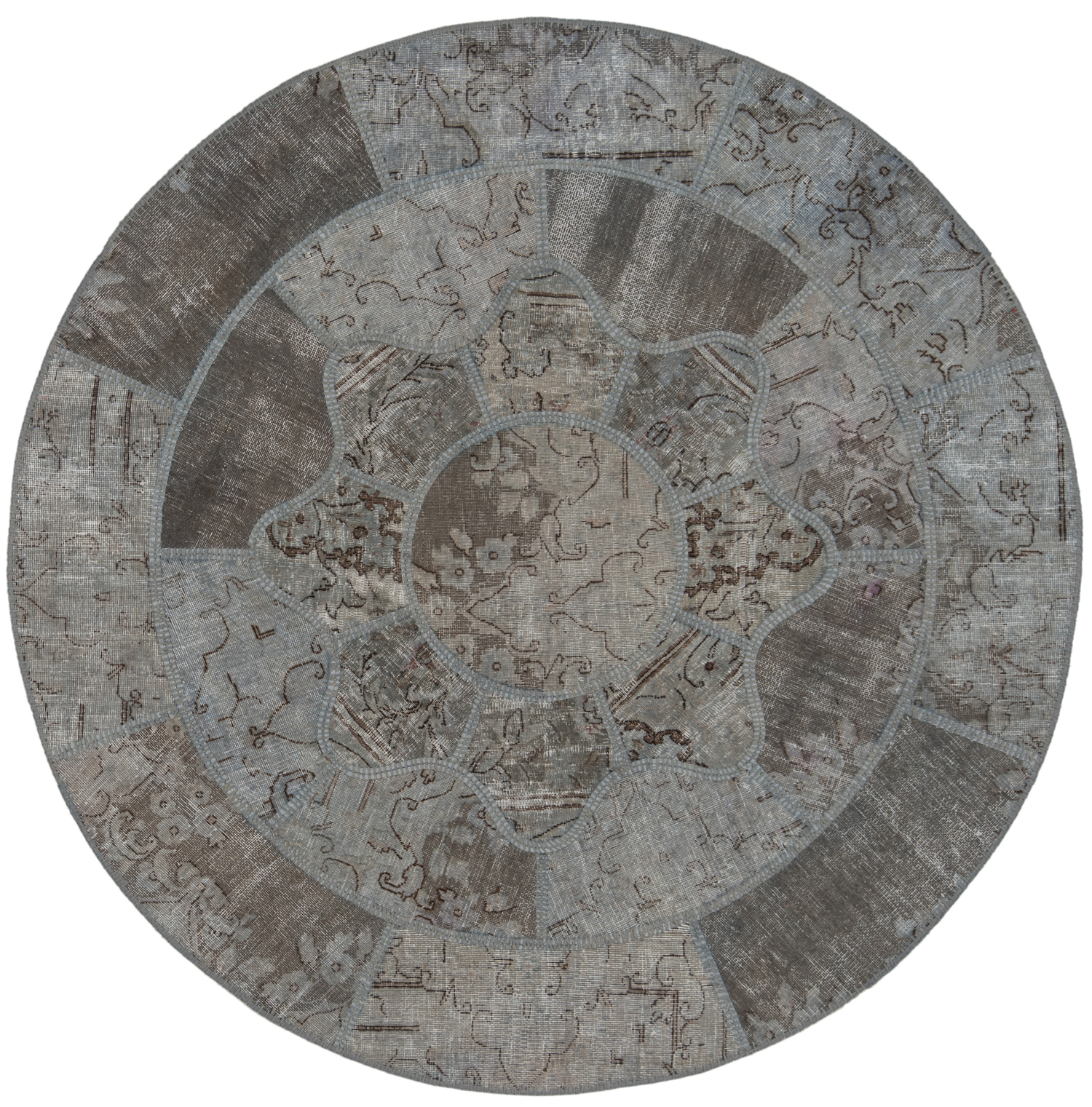 150x160 Rug - Patchwork 155 x 155 cm