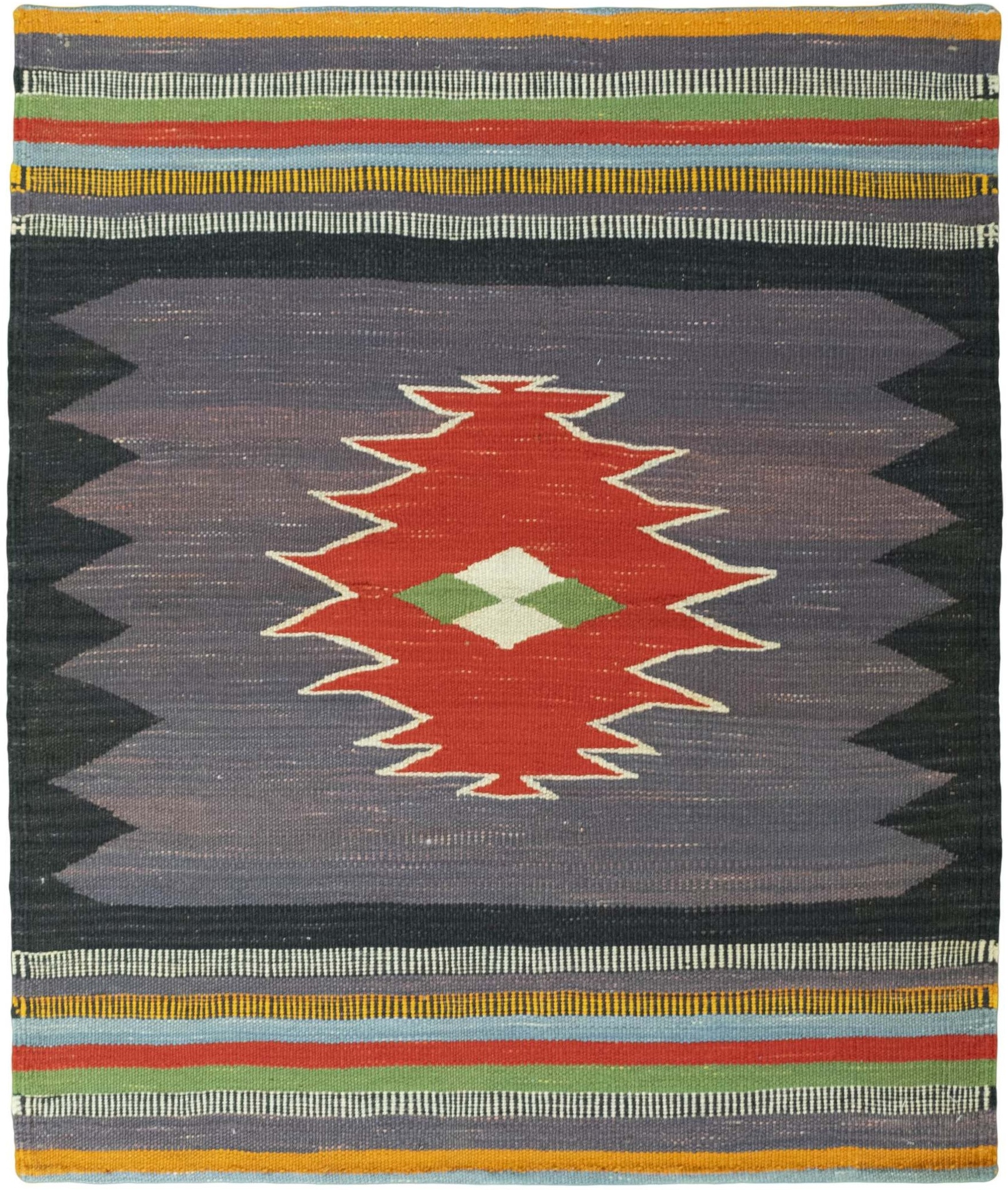 Kelim Tepper Kvadratiske - Kelim 90 x 106 cm