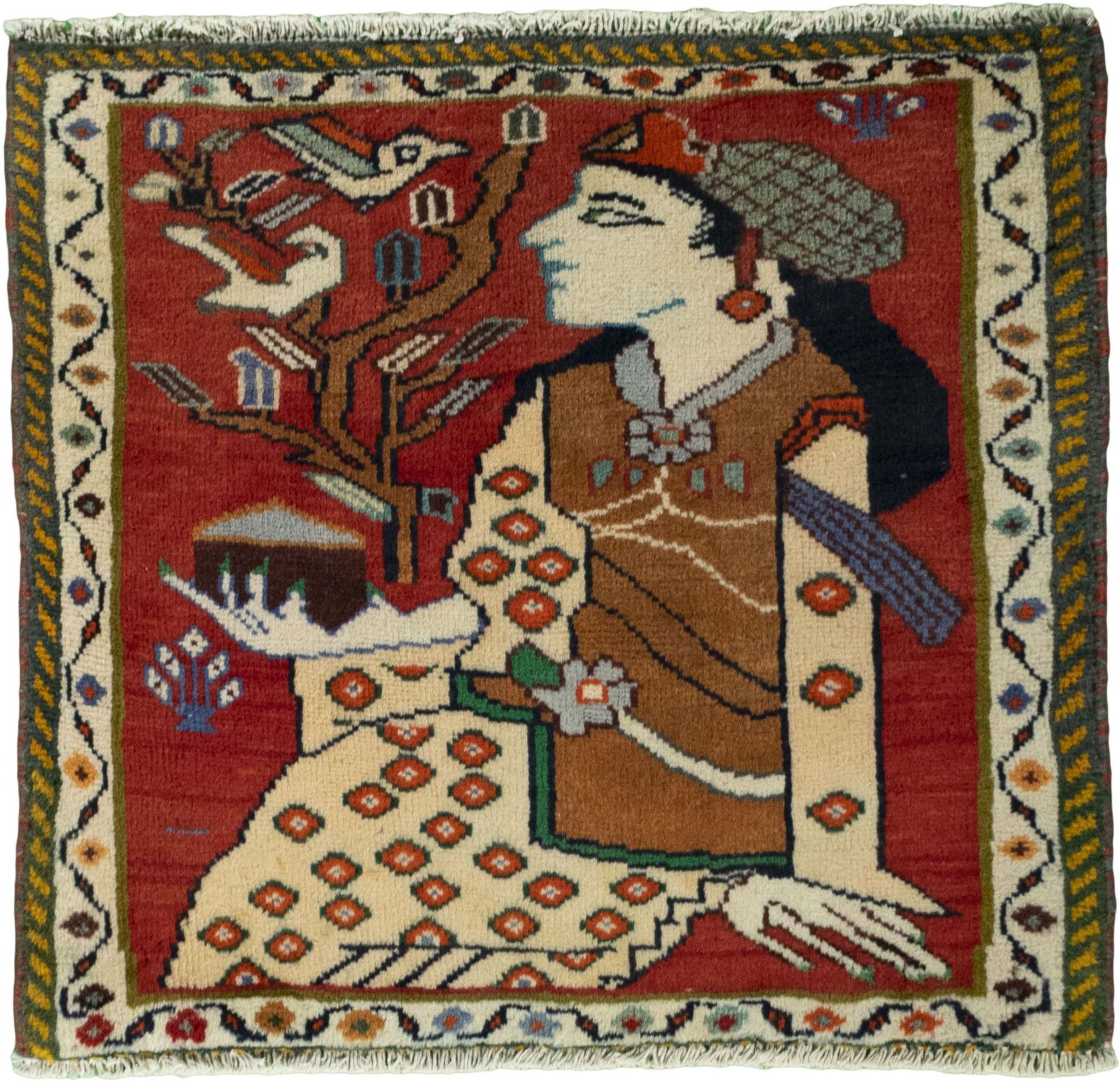 Nomadische Tapijten - Shiraz 61 x 58 cm