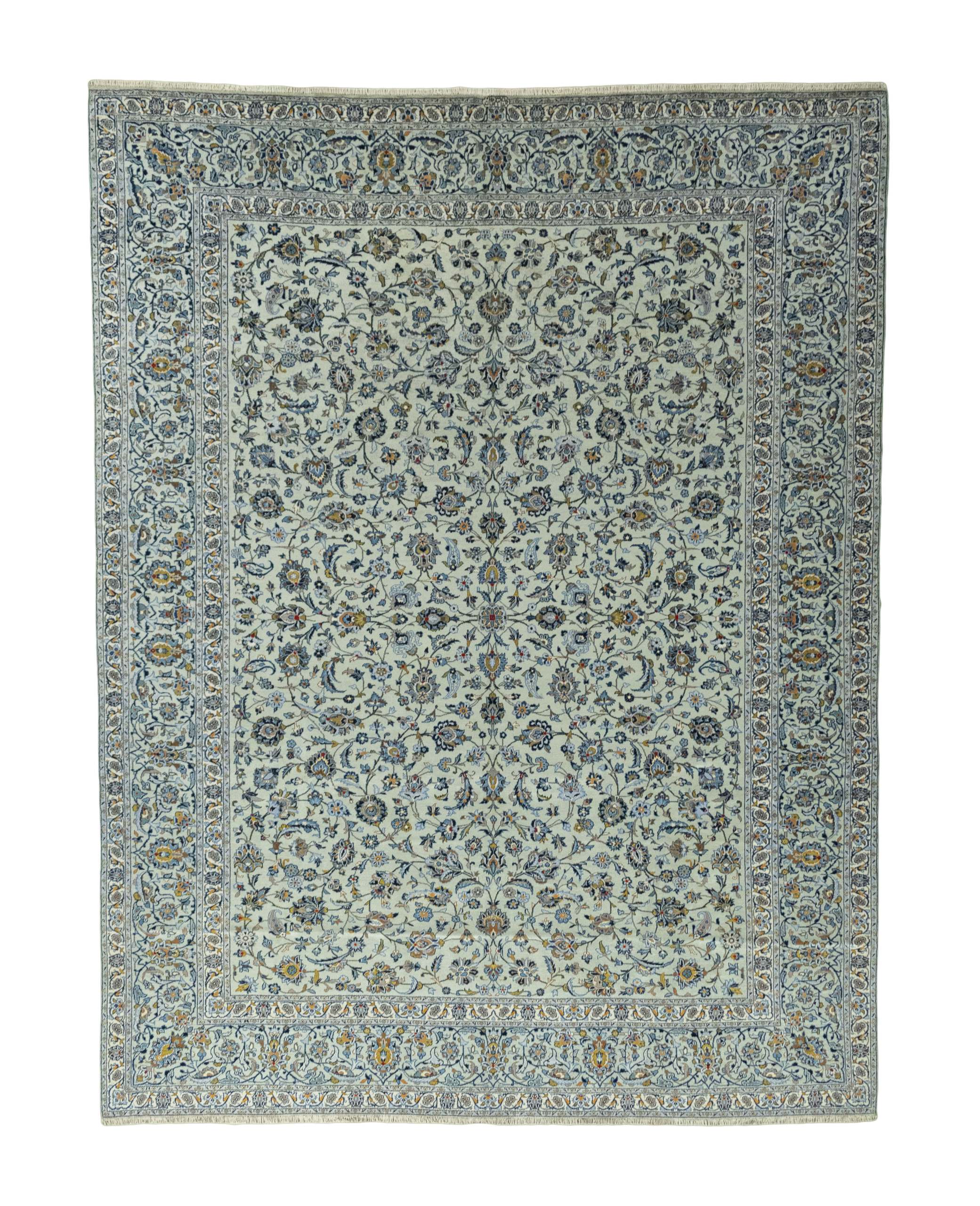 Zelené koberce - Kashan 306 x 397 cm