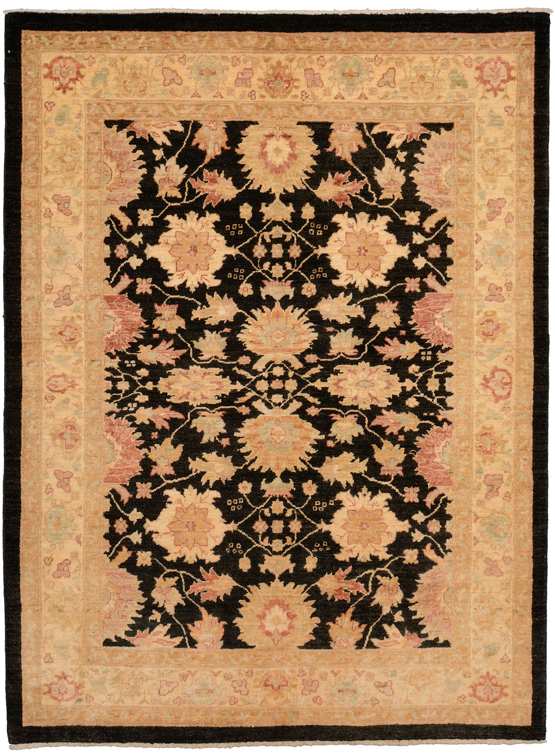 Ziegler Teppiche Blau - Ziegler Farahan 153 x 204 cm