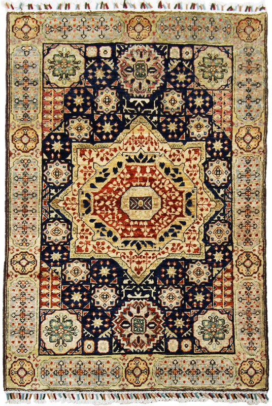 Ziegler Teppiche Blau - Ziegler 104 x 150 cm