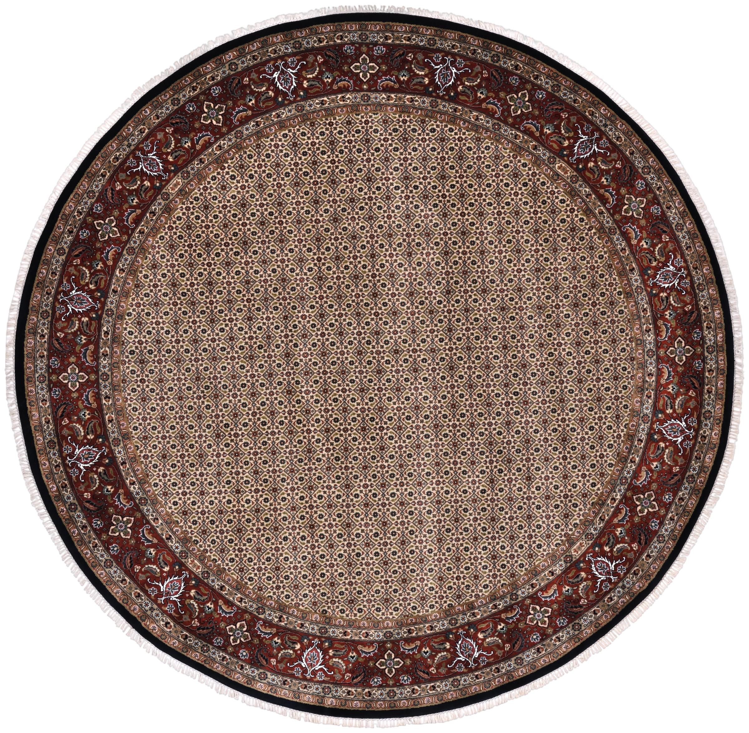 Runde tepper - Tabriz 251 x 251 cm