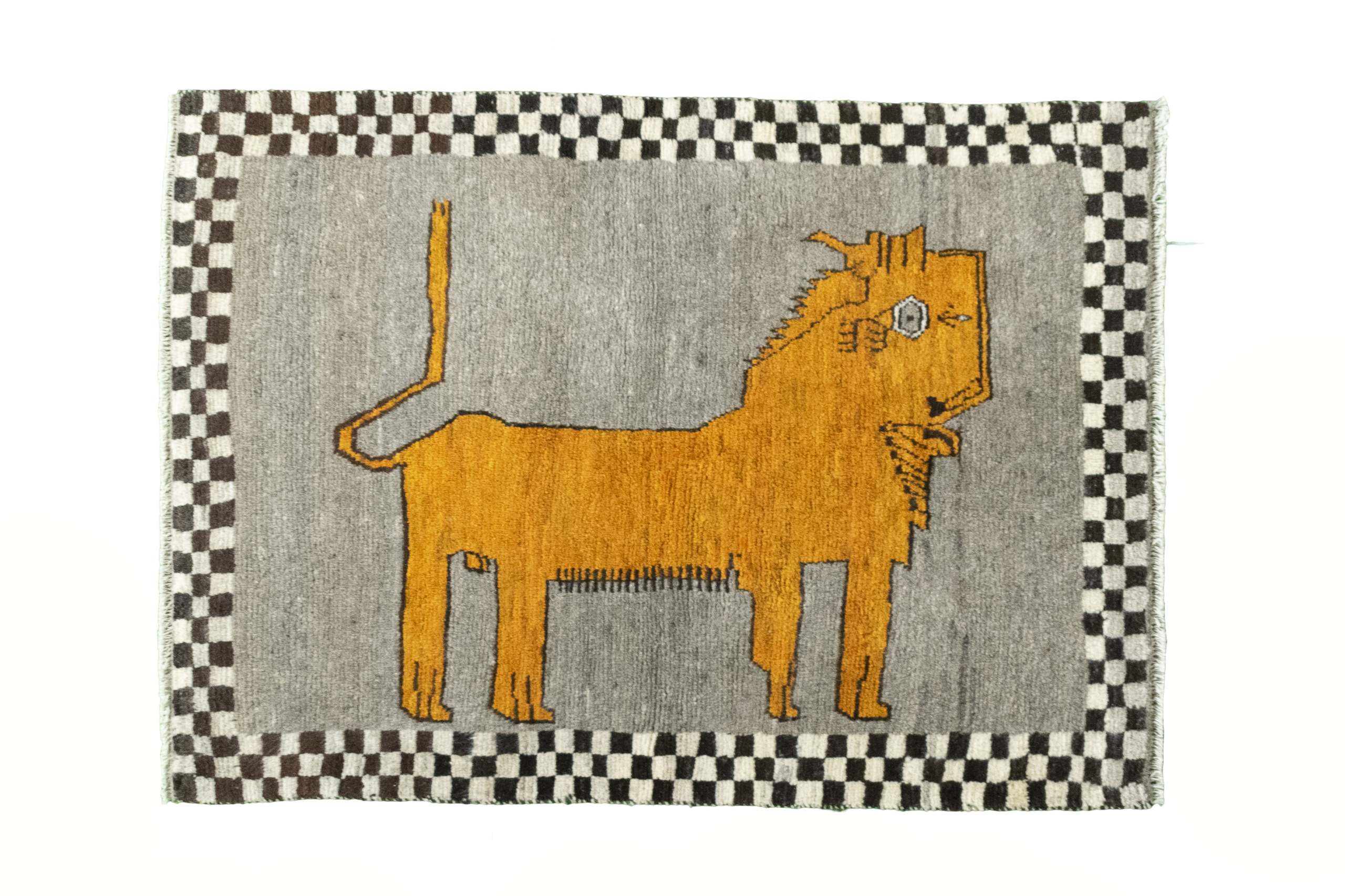 Μαύρα χαλιά - Gabbeh 101 x 141 cm