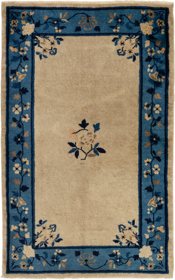 Antik - Teppich alt 90 x 144 cm