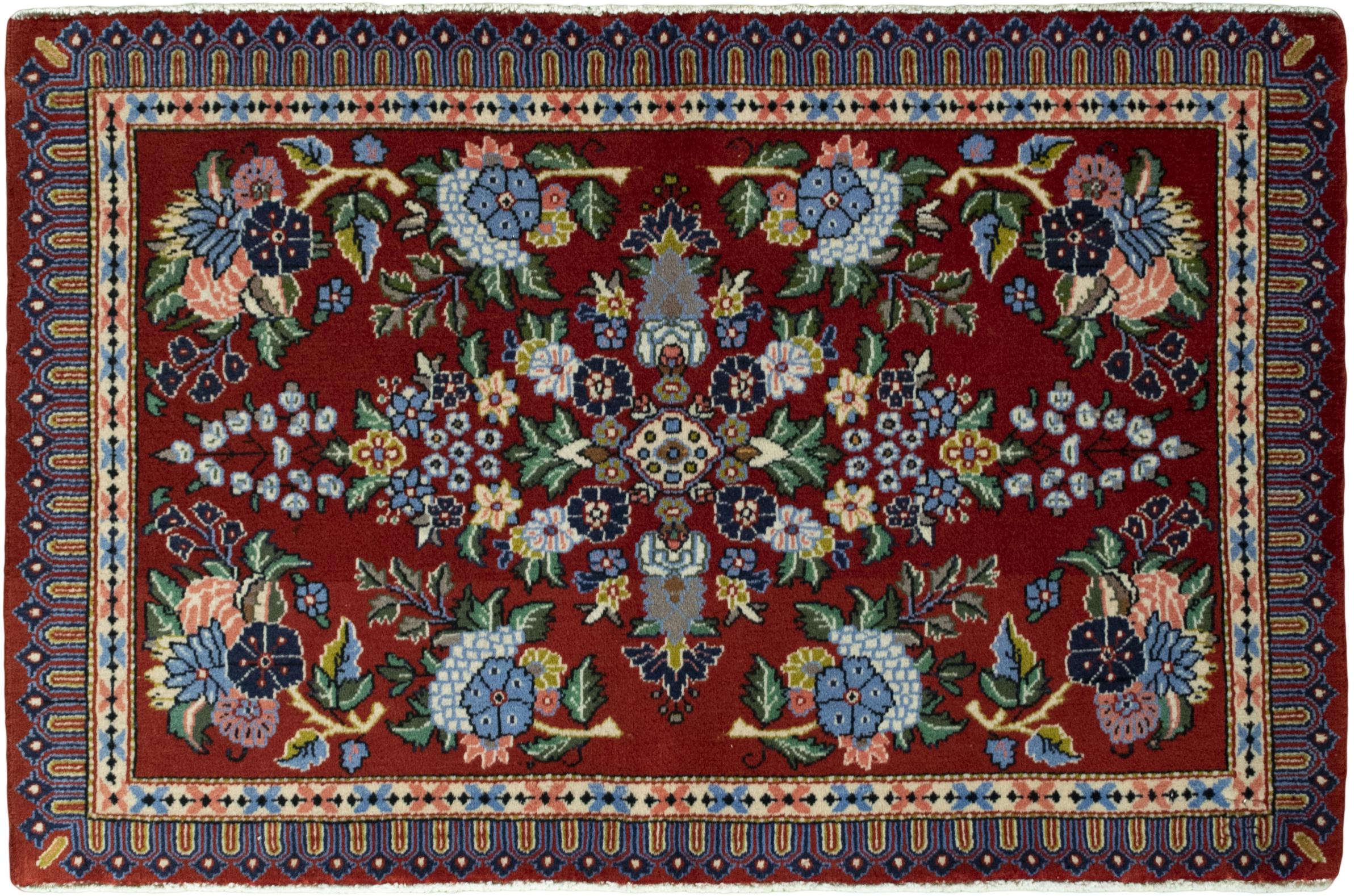 Τετράγωνα χαλιά - Kashan 100 x 65 cm