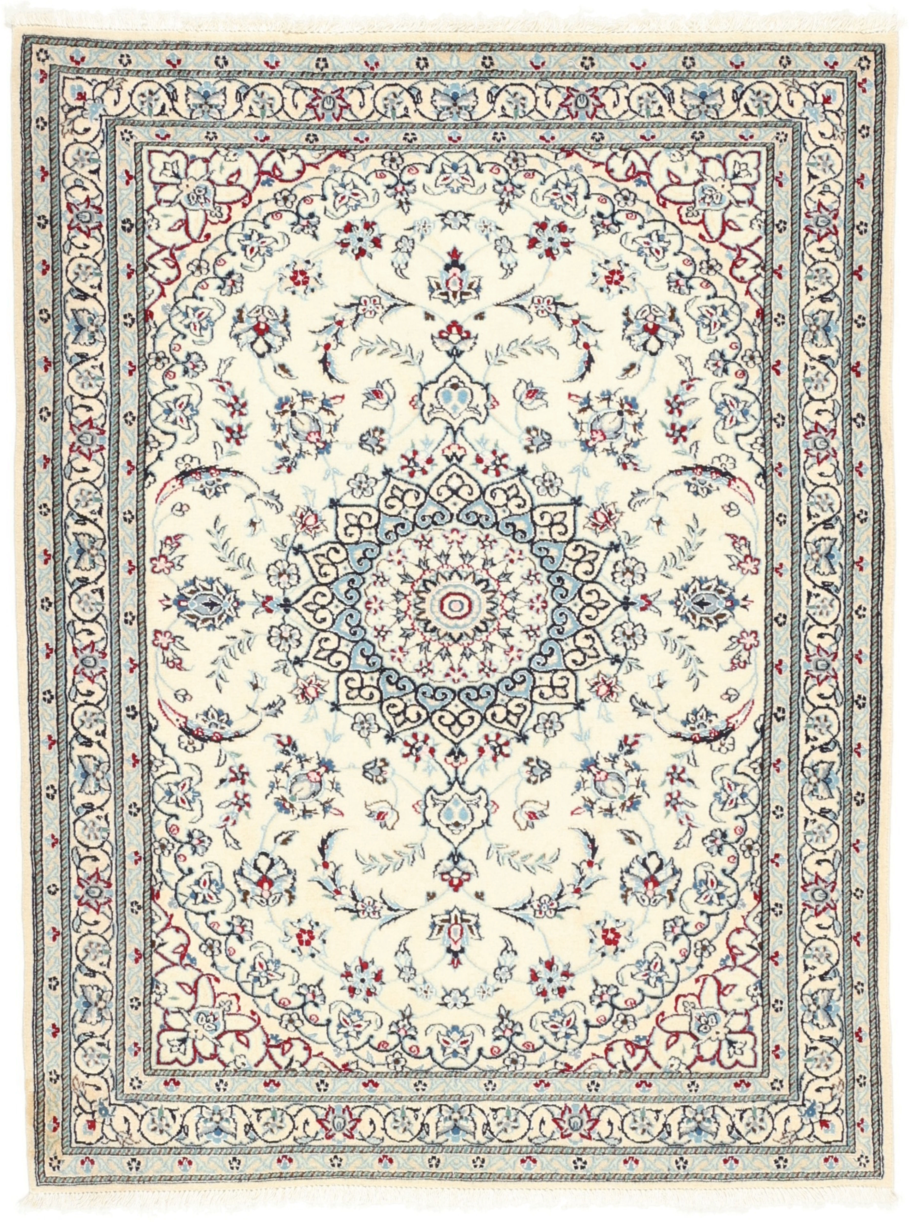 Nain mit Seide - Nain 90 x 117 cm