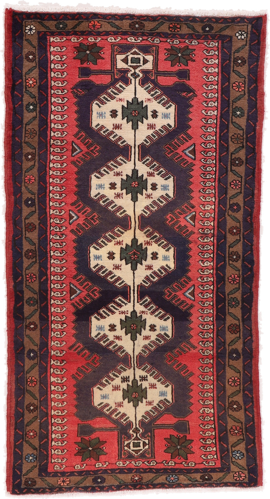 Teppich 90x180 - Hamadan 98 x 188 cm