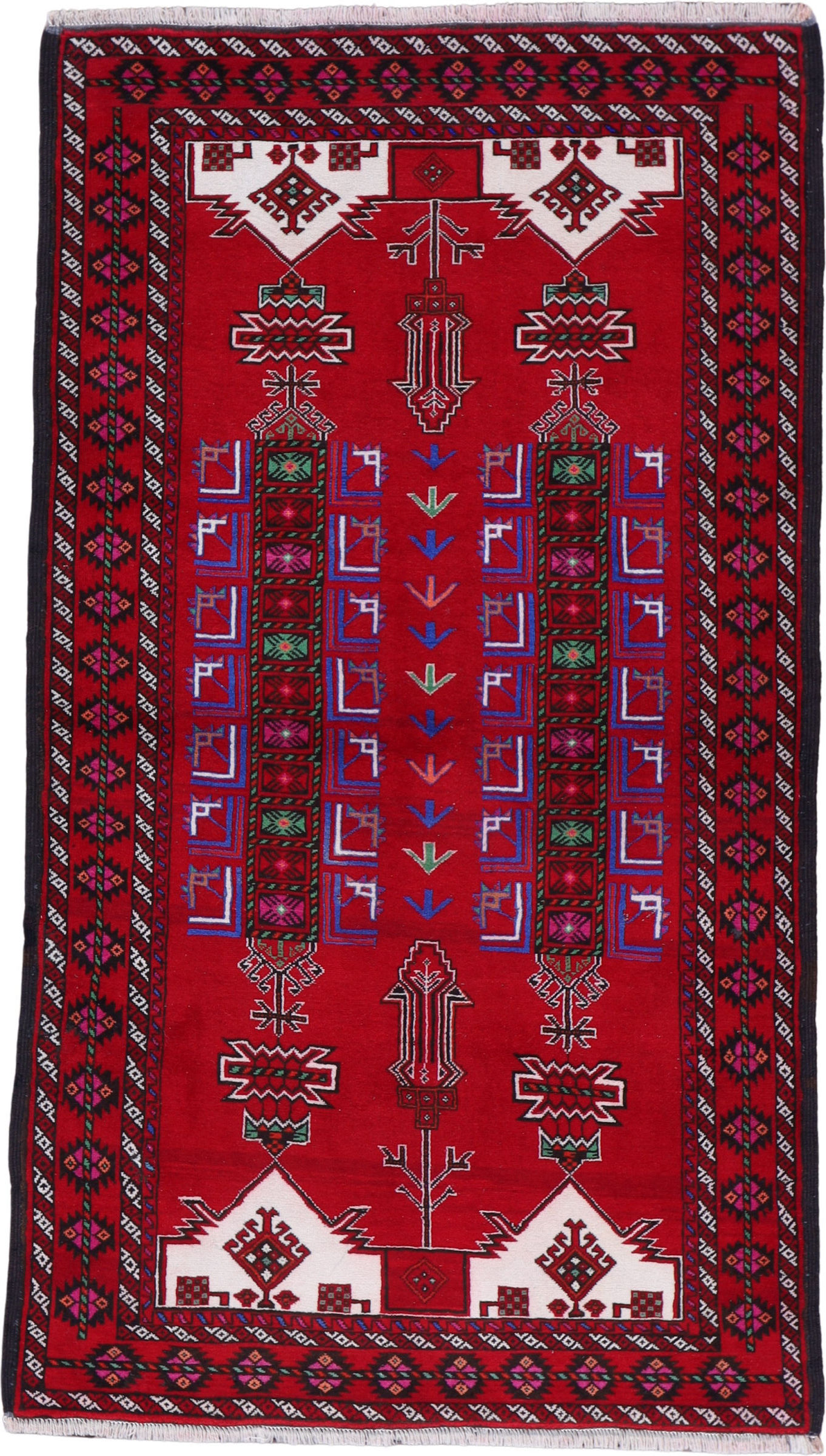 Teppich 120x240 - Belutsch 130 x 230 cm