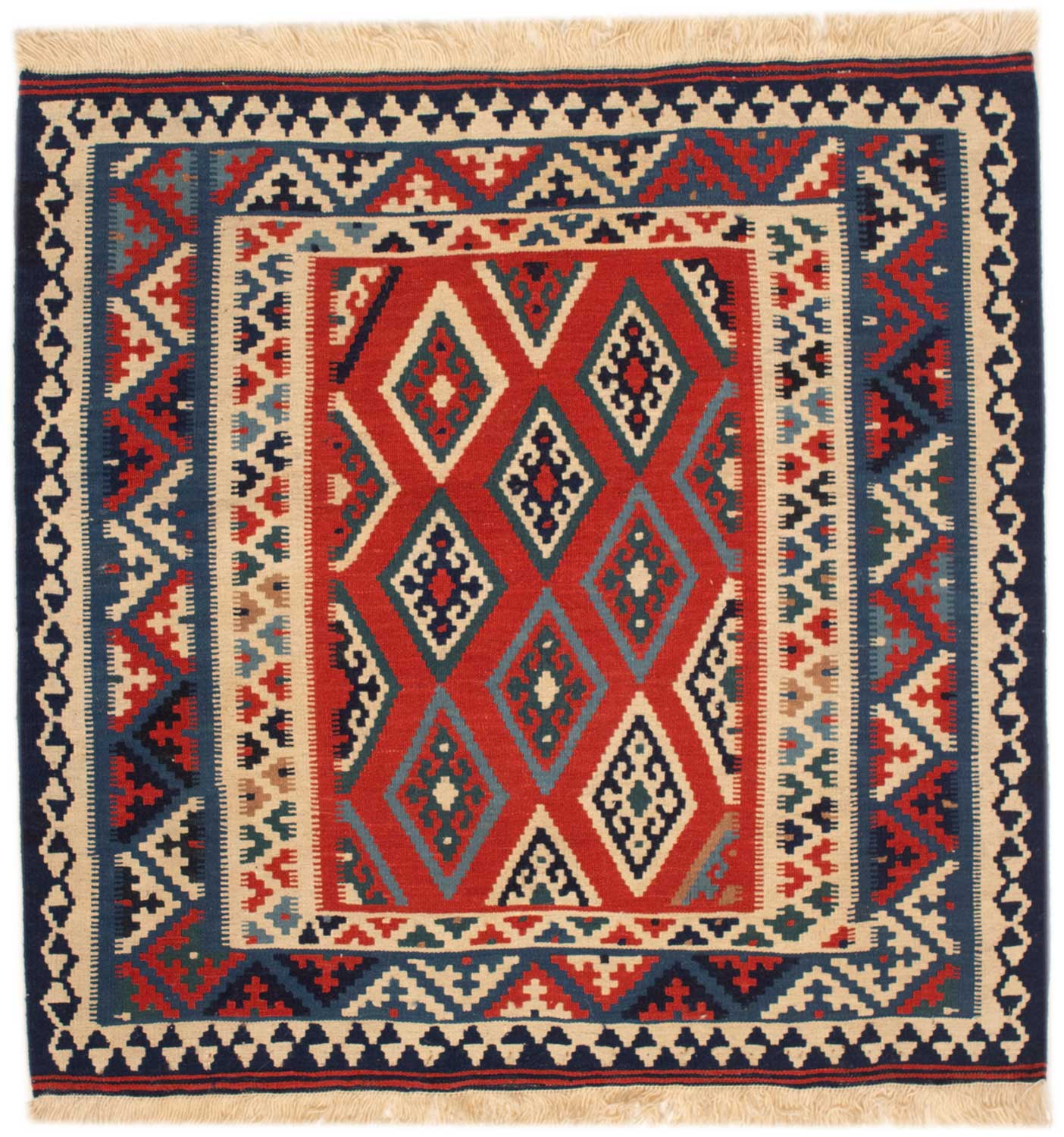 Kelim Teppiche Quadratisch - Kelim 101 x 103 cm