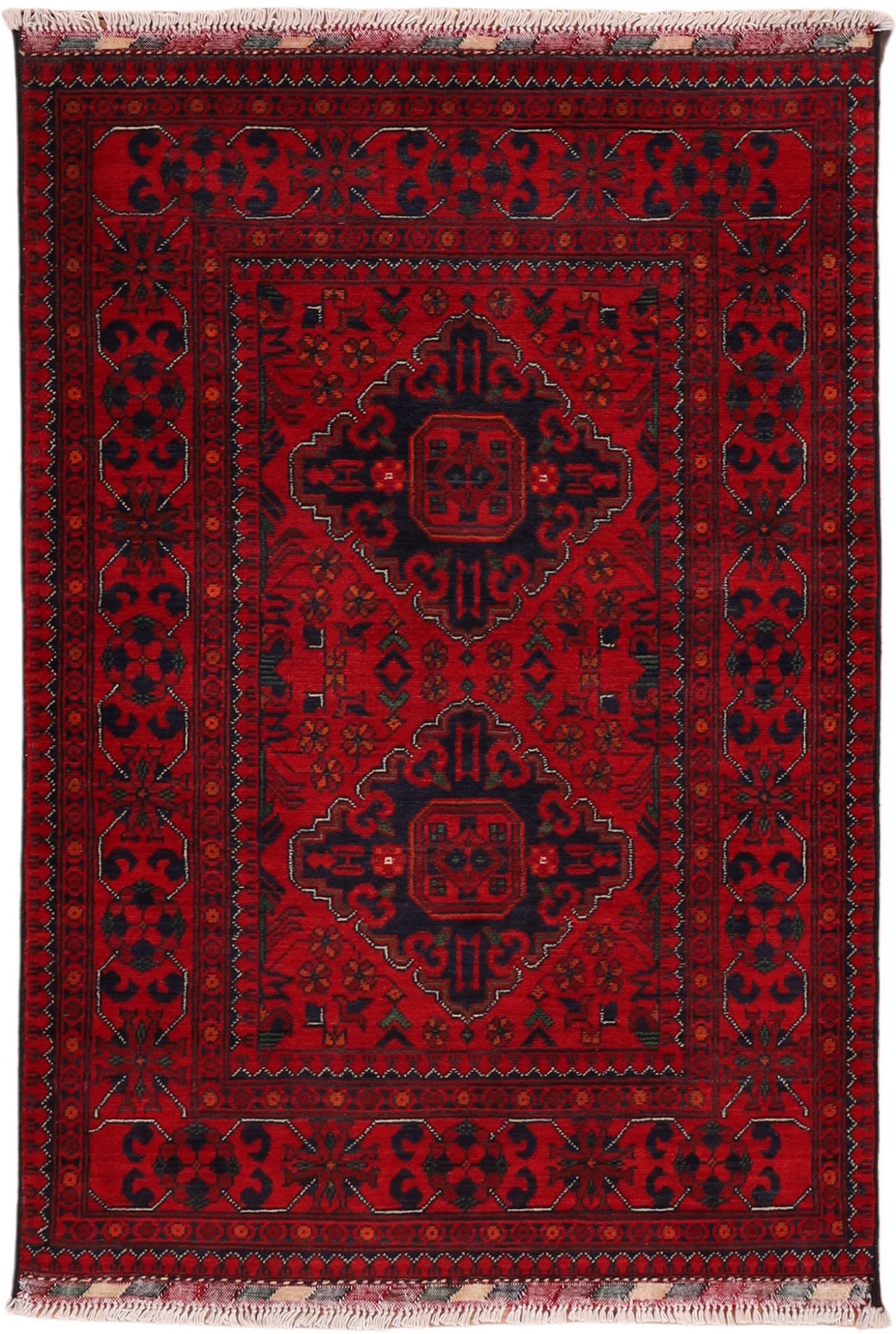 Afghanske Tæpper - Afghan 84 x 120 cm
