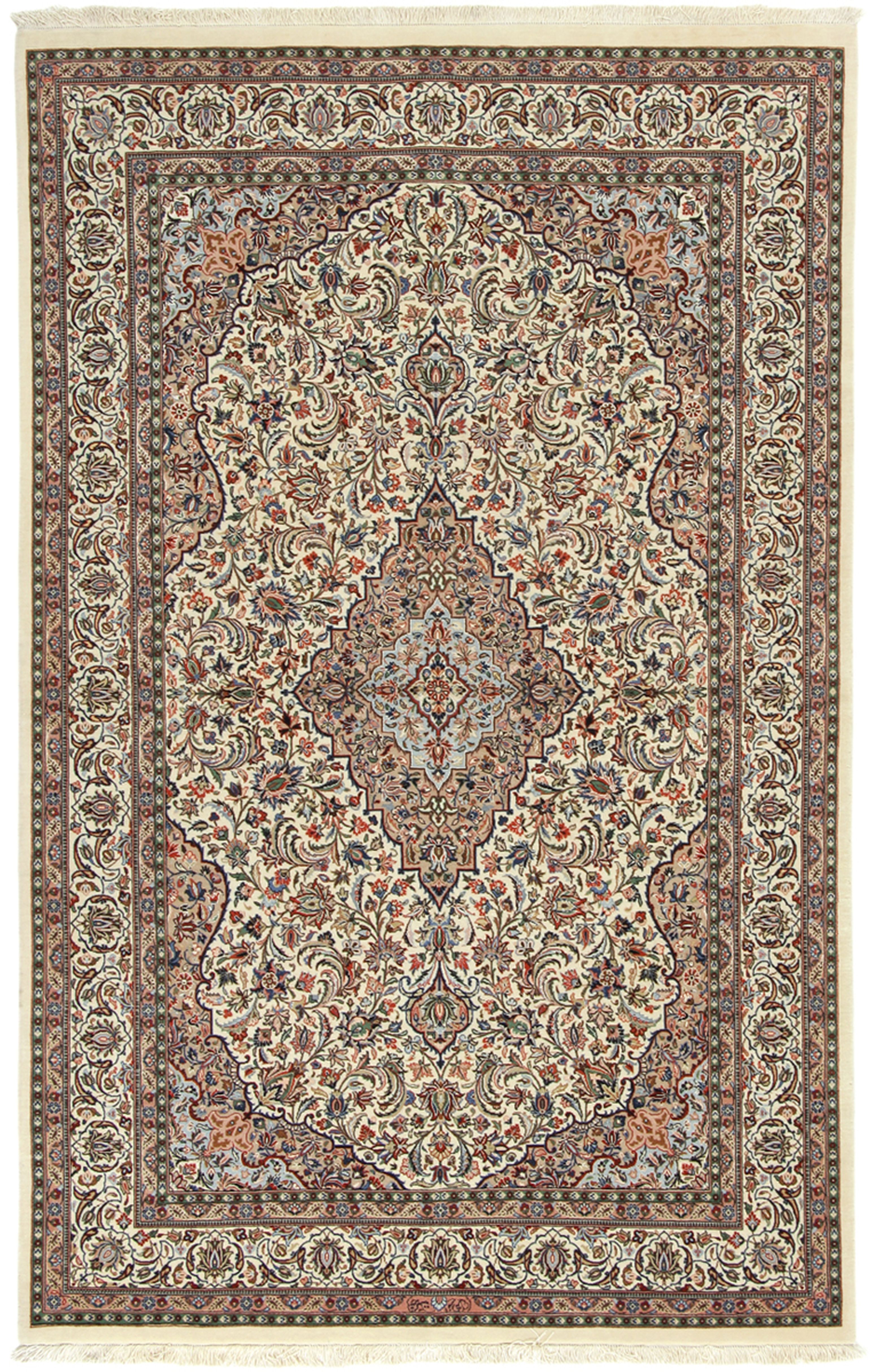 Isfahan Seide - Isfahan 135 x 218 cm