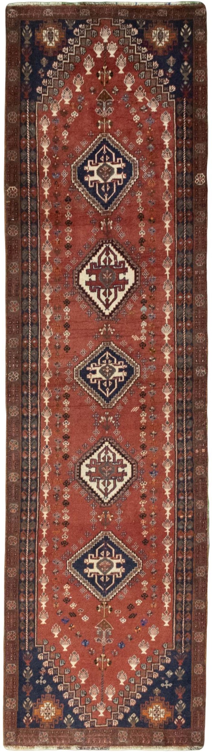 Teppich Läufer 80x300 - Shiraz 82 x 295 cm
