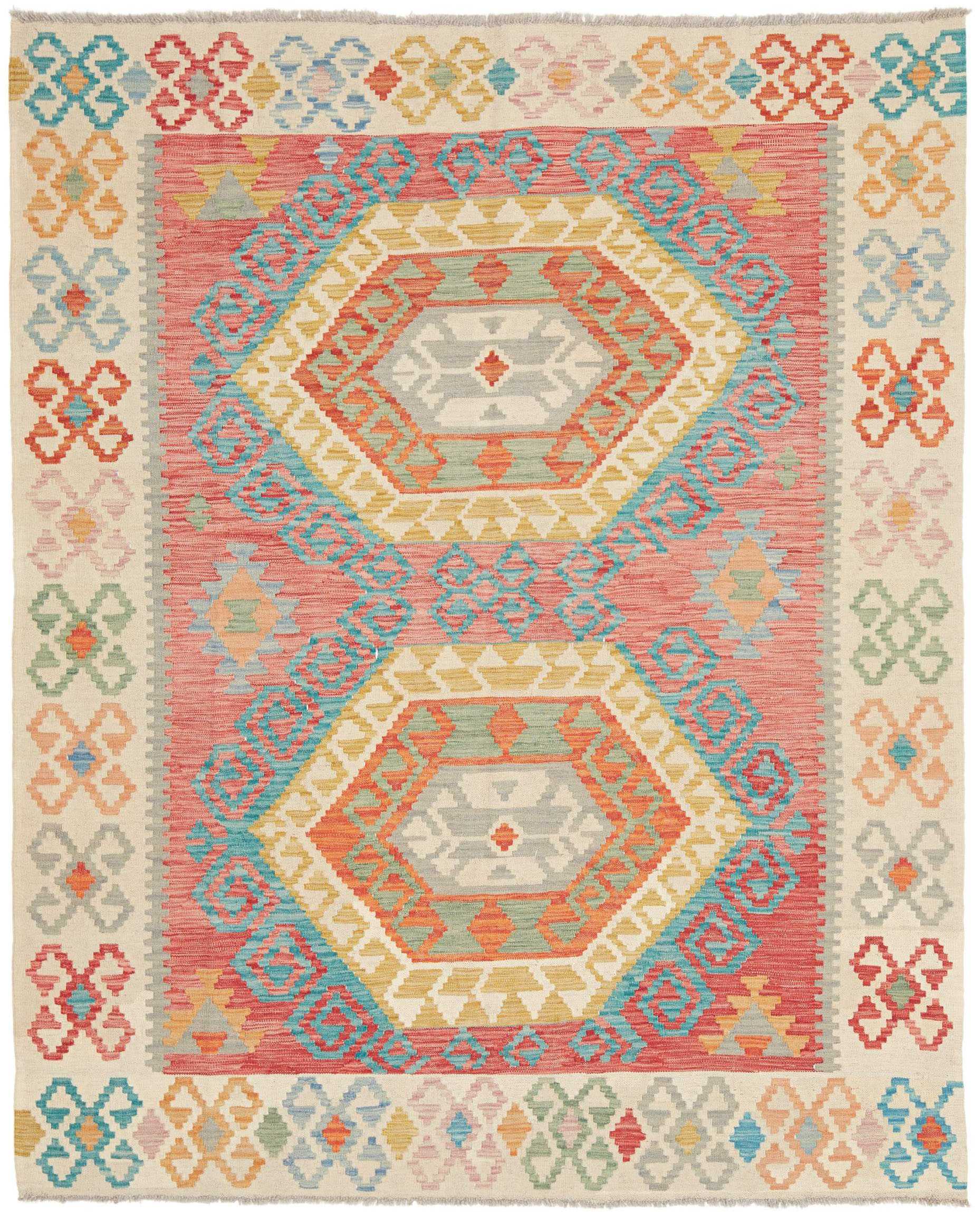 Teppich 170x200 - Kelim 164 x 196 cm